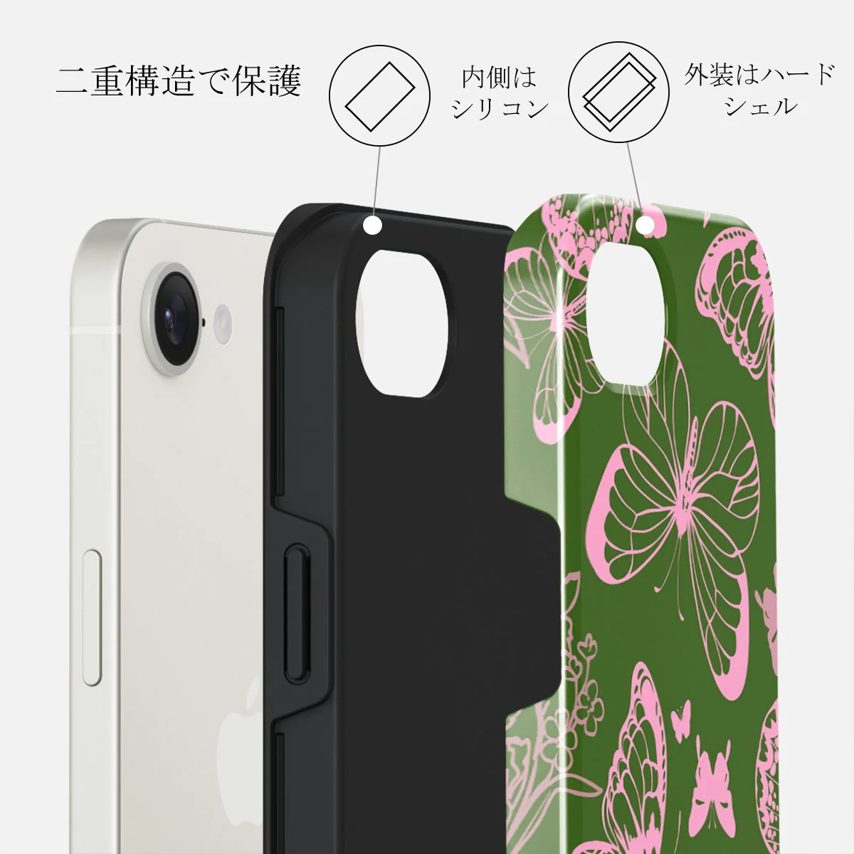 No Regrets - iPhone 16e ケース