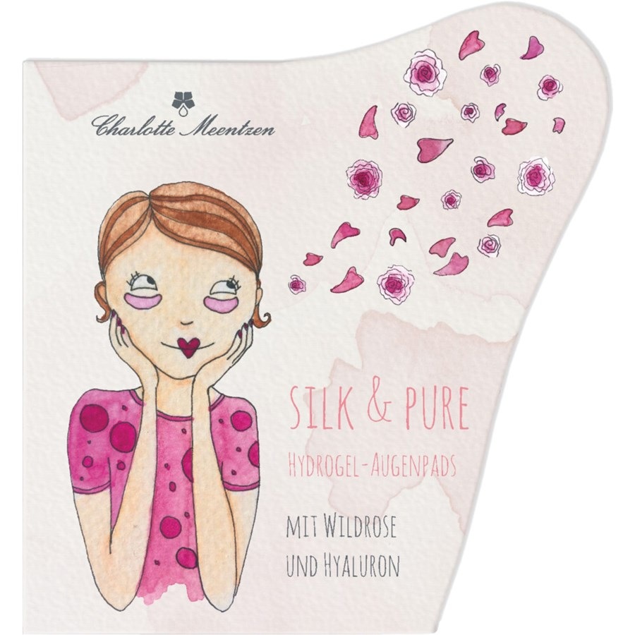 Charlotte Meentzen Silk & Pure Hydrożelowe płatki pod oczy