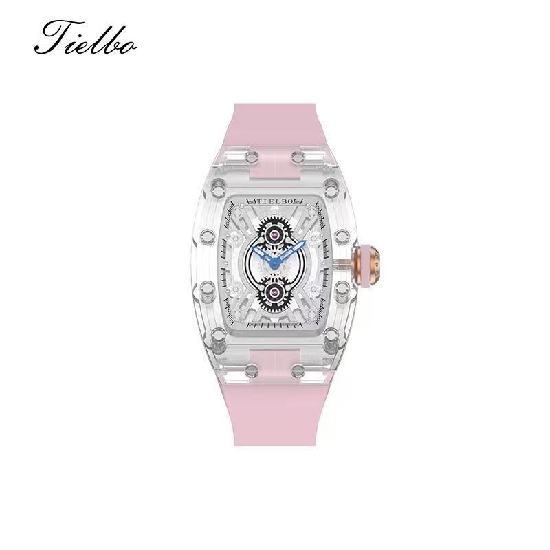 Crystal Void Watch – Transparent, Skeleton, Automatic T823L