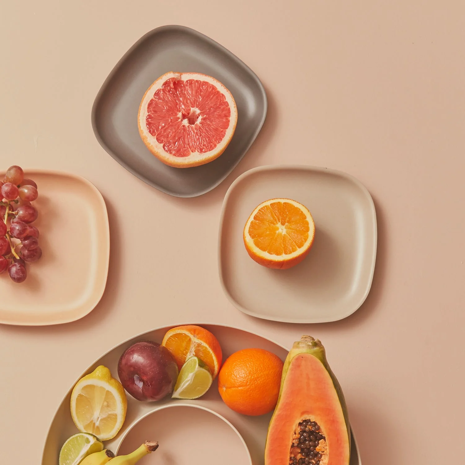 Vogeelle Side Plate - Stone