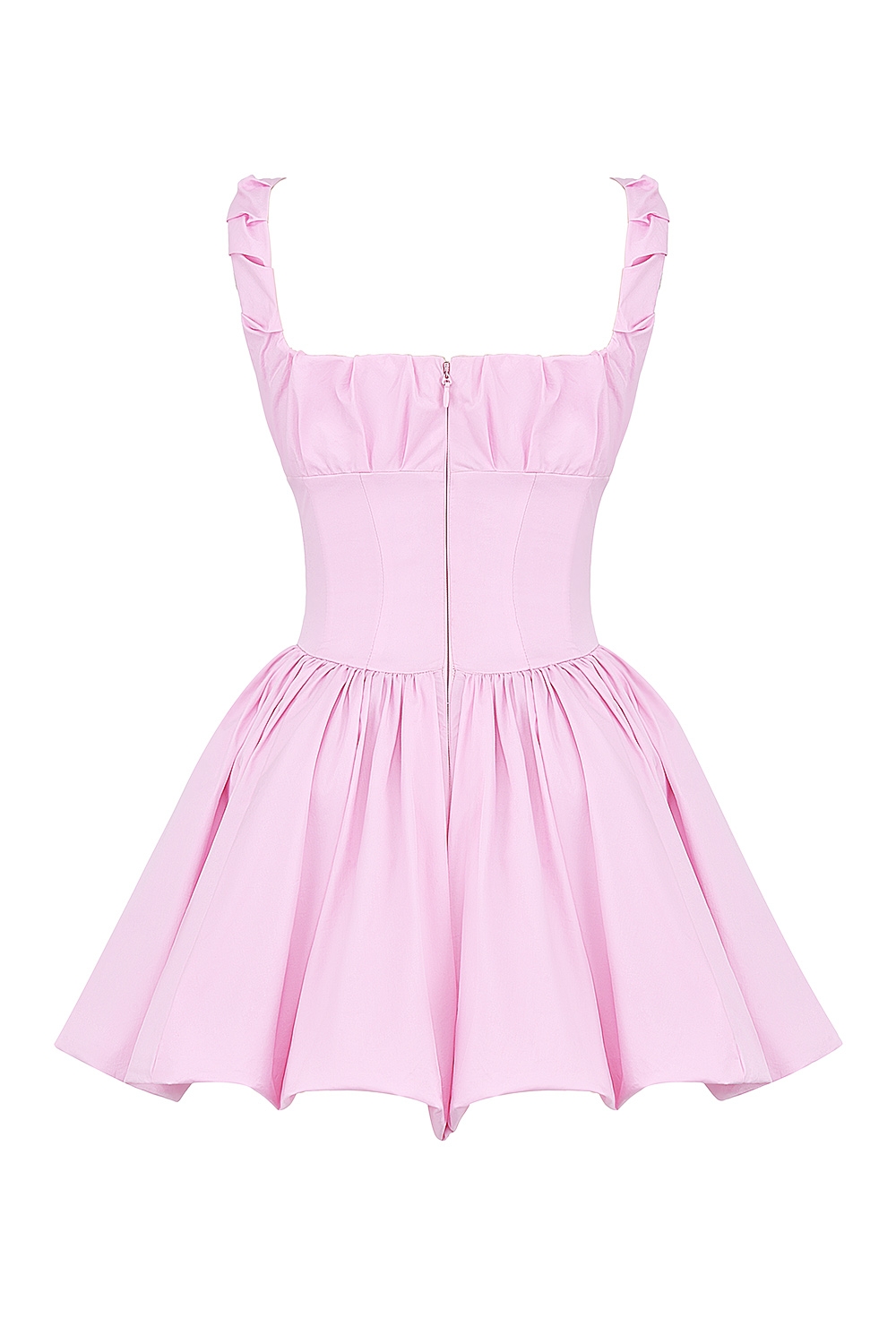 Cotton Candy Cotton Tulle Mini Dress