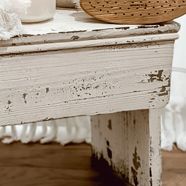 Chippy Wooden Stool Riser