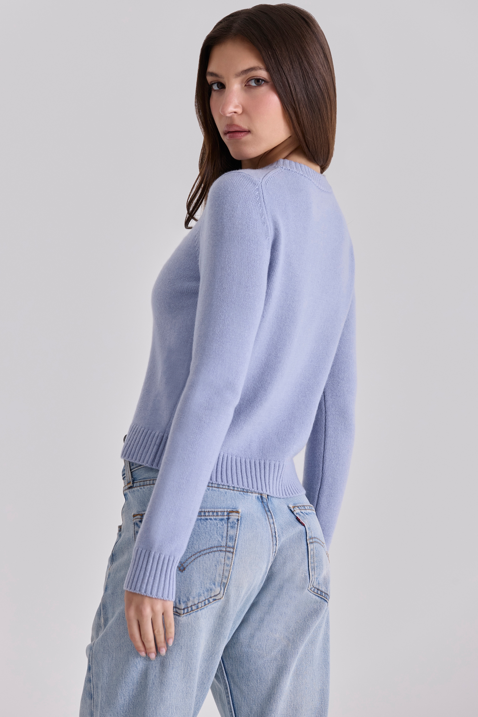 Bluebell Cashmere + Merino Wool Cardigan