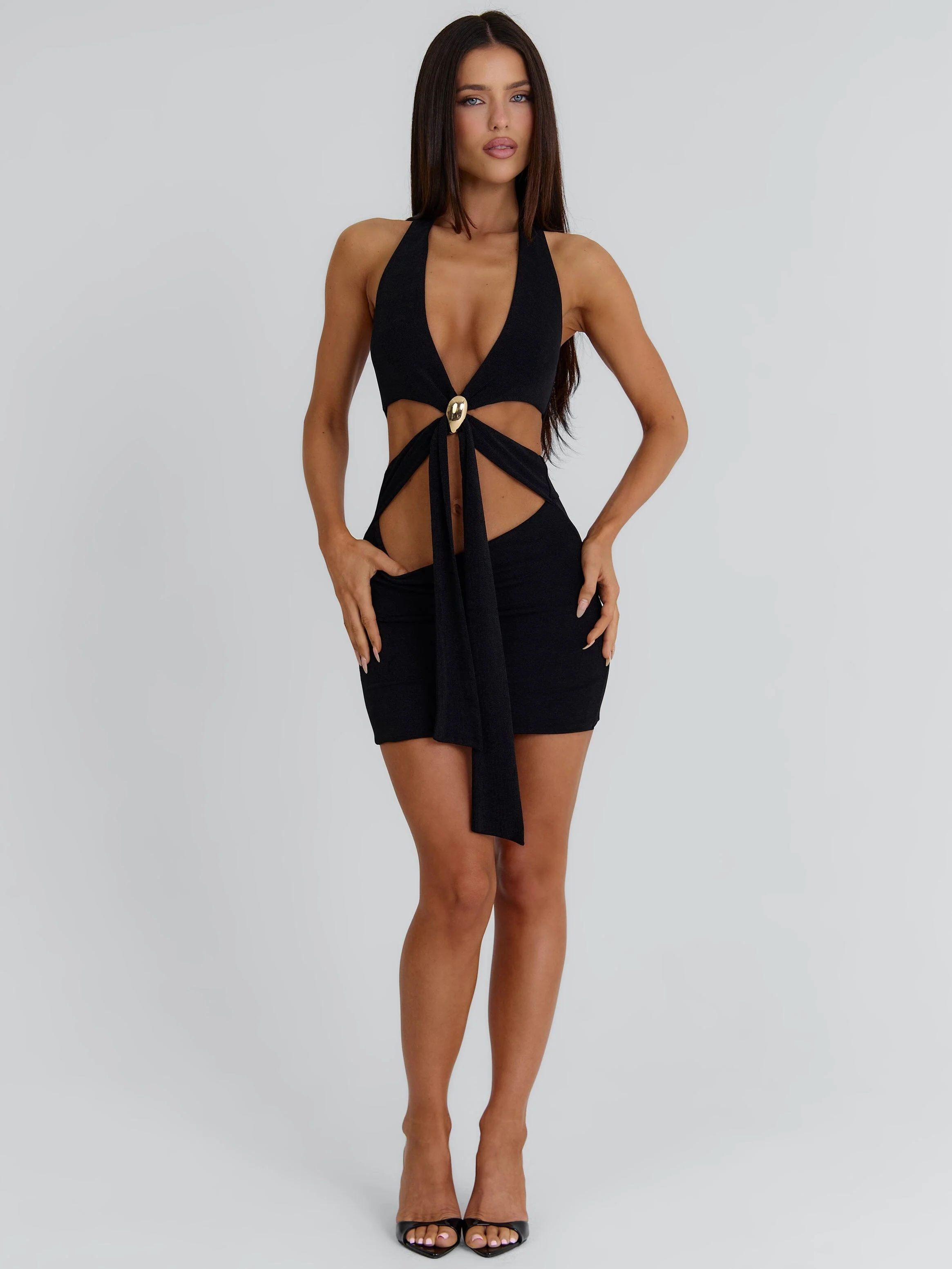 MARCI MINI DRESS BLACK