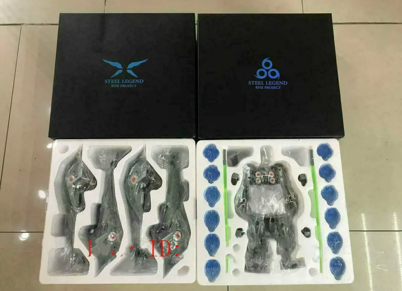 Steel Legend 1/100 Sl-01 Kshatriya Nz666 Alloy Version Metal Build  (Figure)