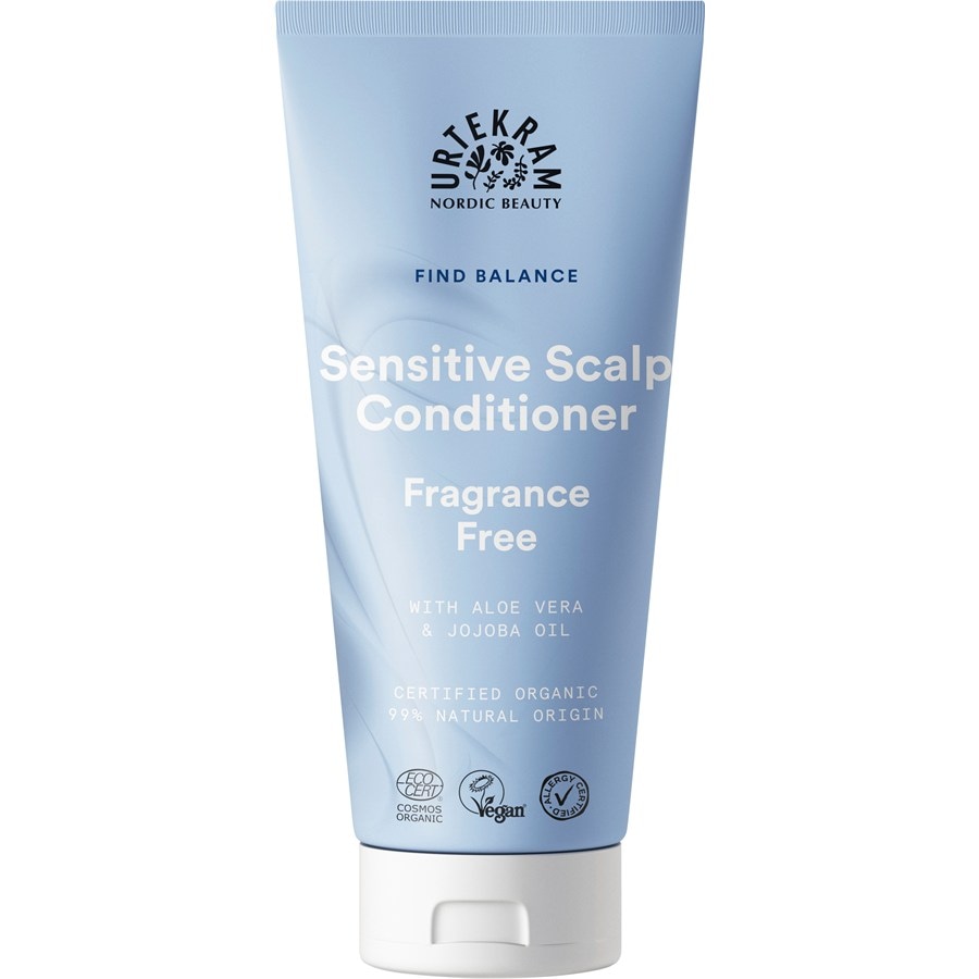 Urtekram Fragrance Free Bezzapachowa odżywka do wrażliwej skóry głowy