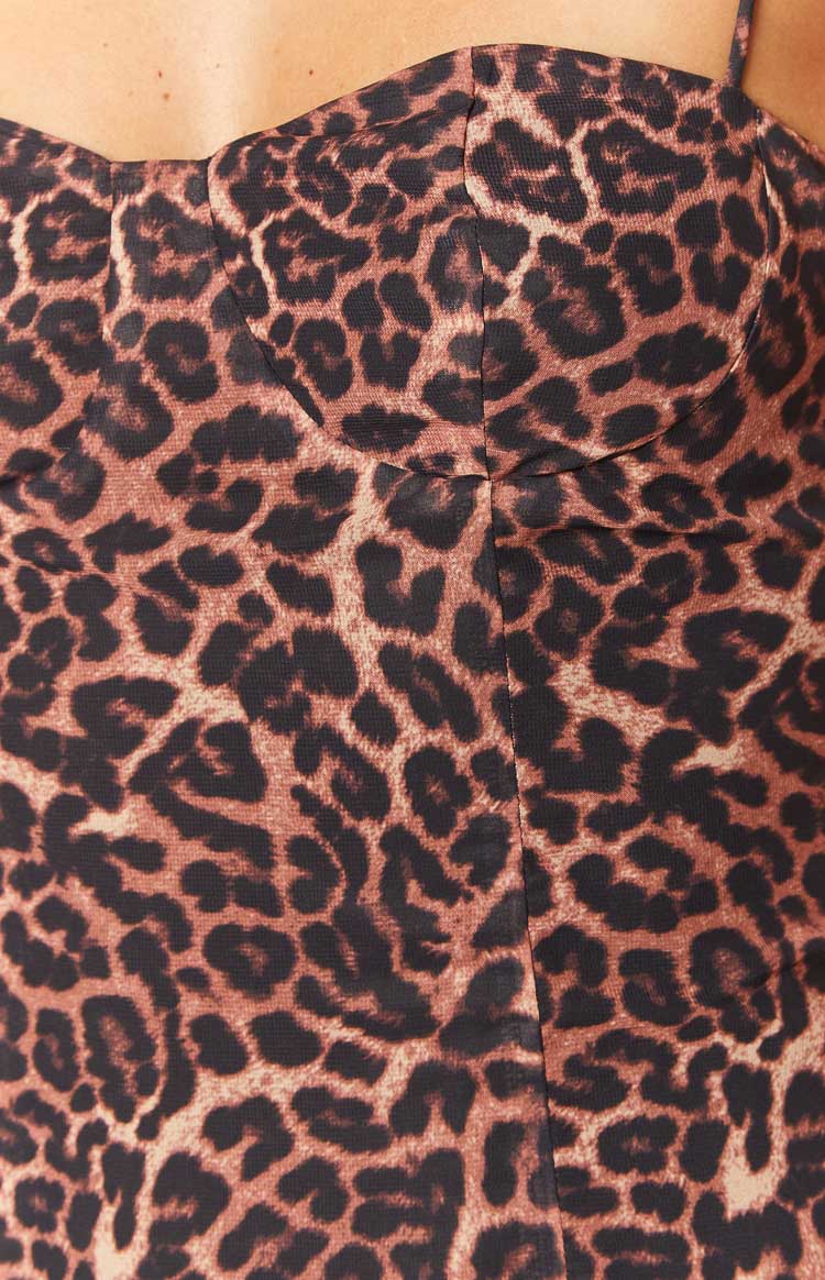 Penny Lane Leopard Print Mini Dress - luluinthesky