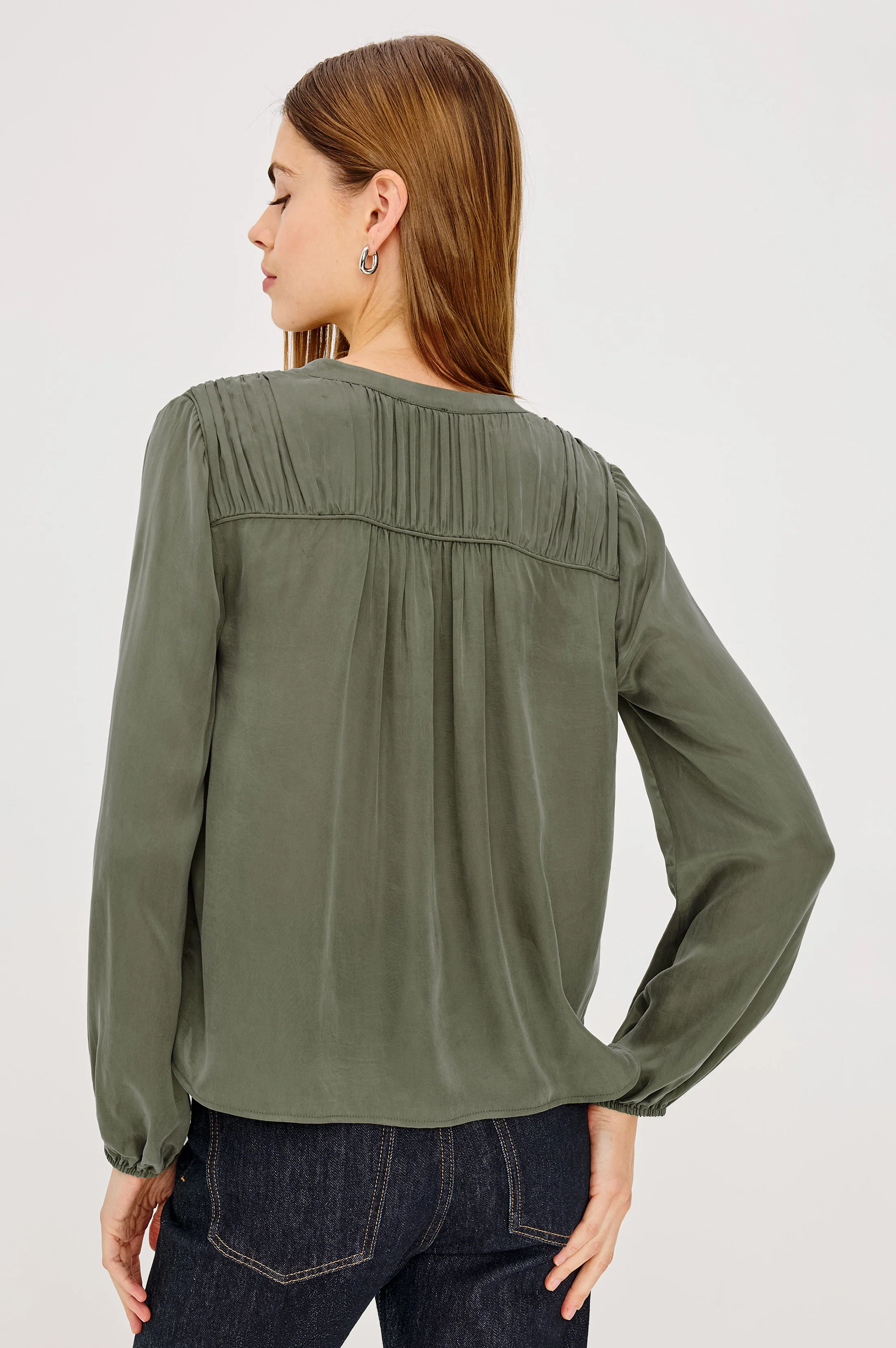 Cadence Shirt - Washed Olive