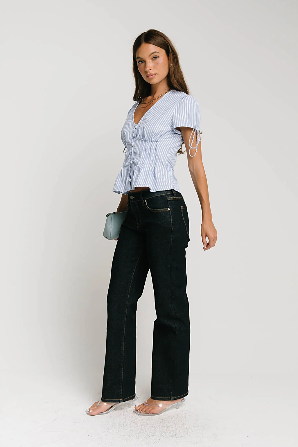 Julie Striped Blouse
