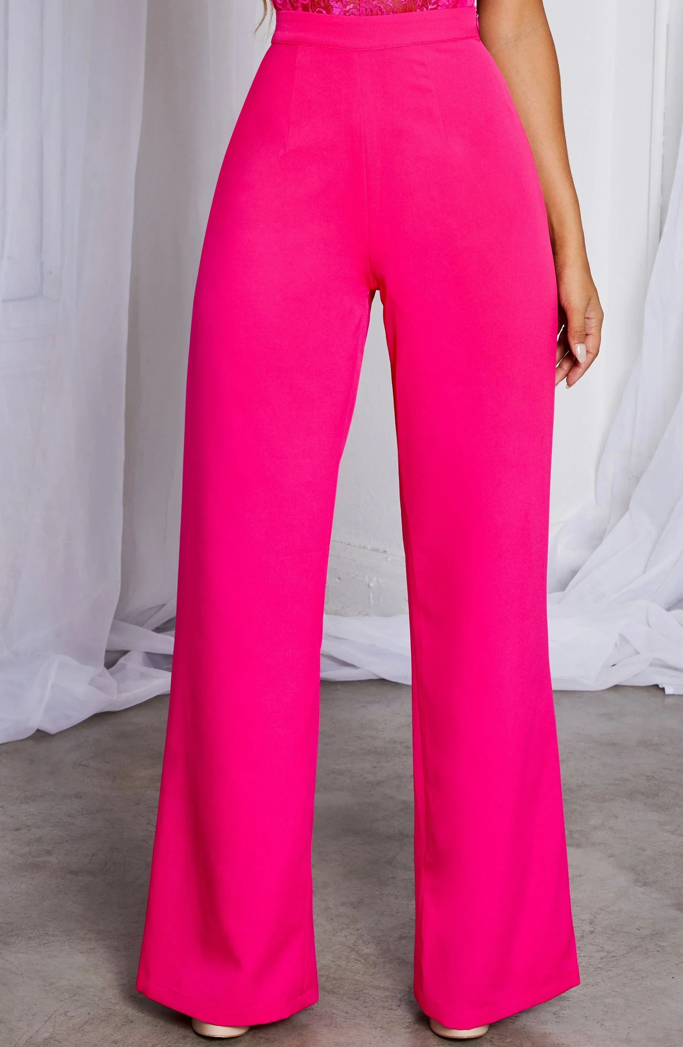 Vivian Pants- Hot Pink - luluinthesky
