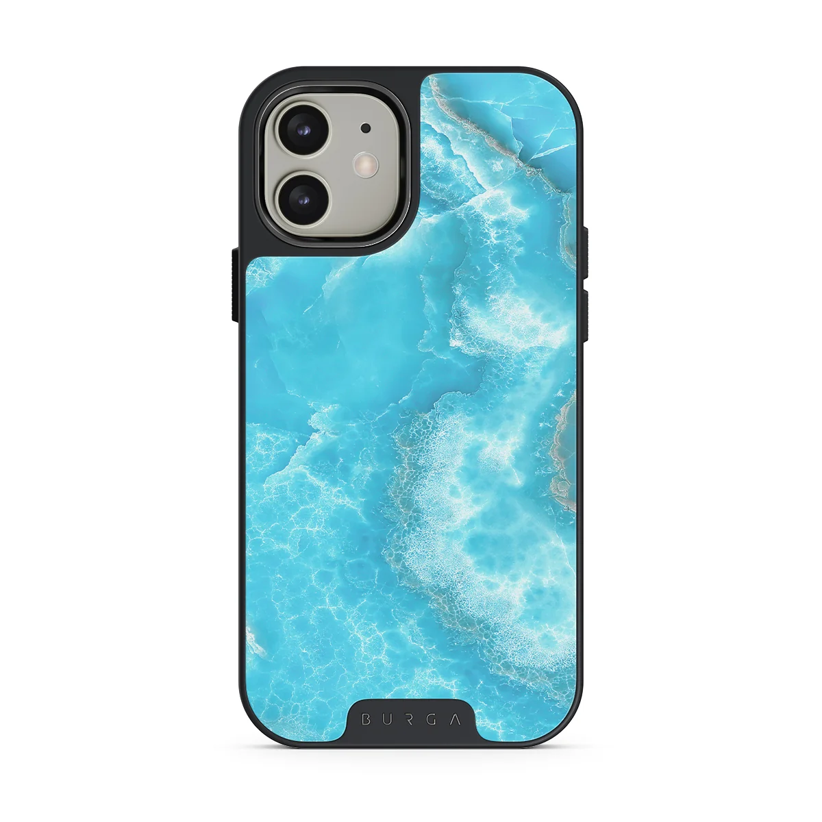 Ocean Waves - Blue iPhone 12 ケース