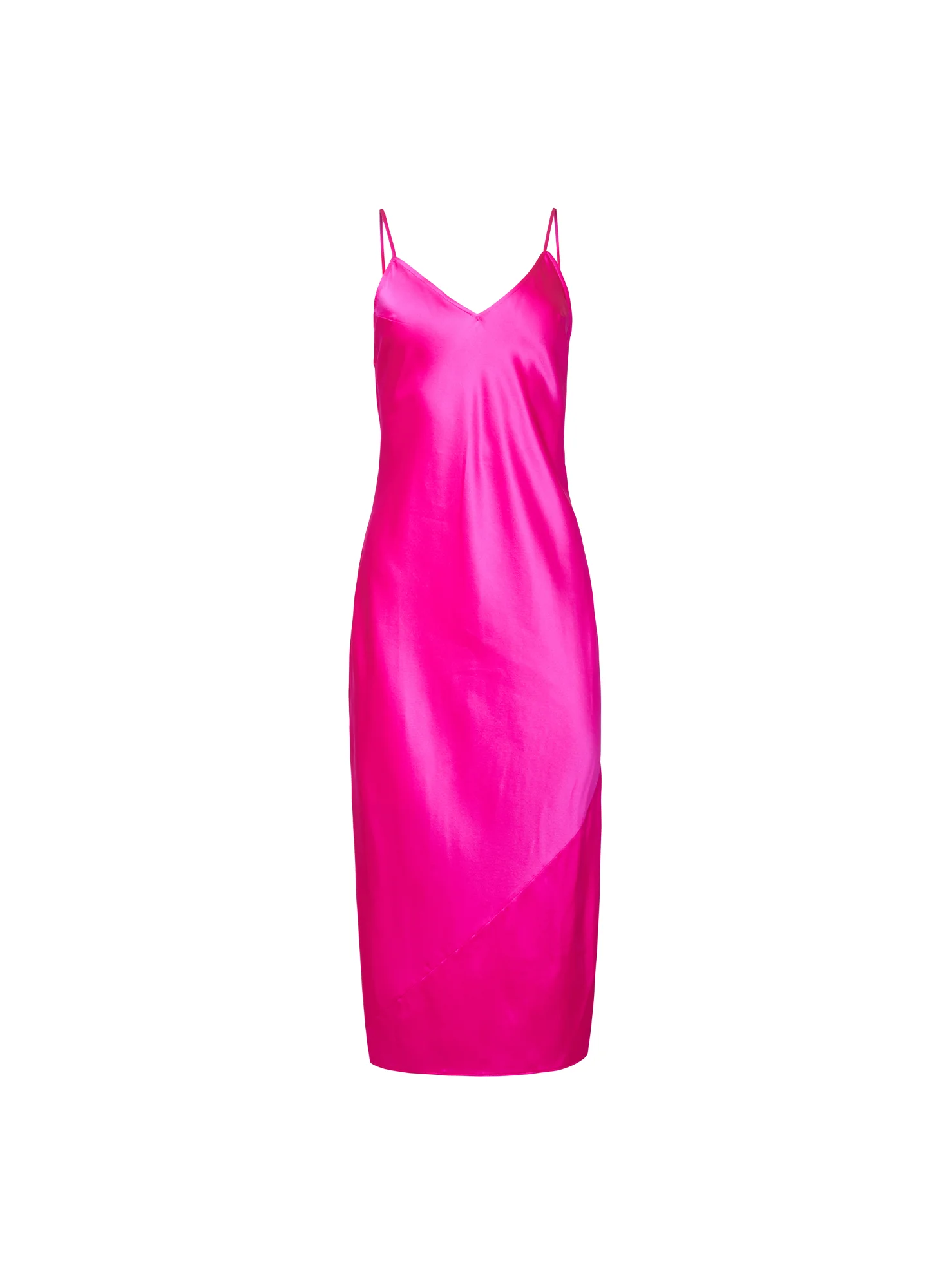 Silk V Slip Dress