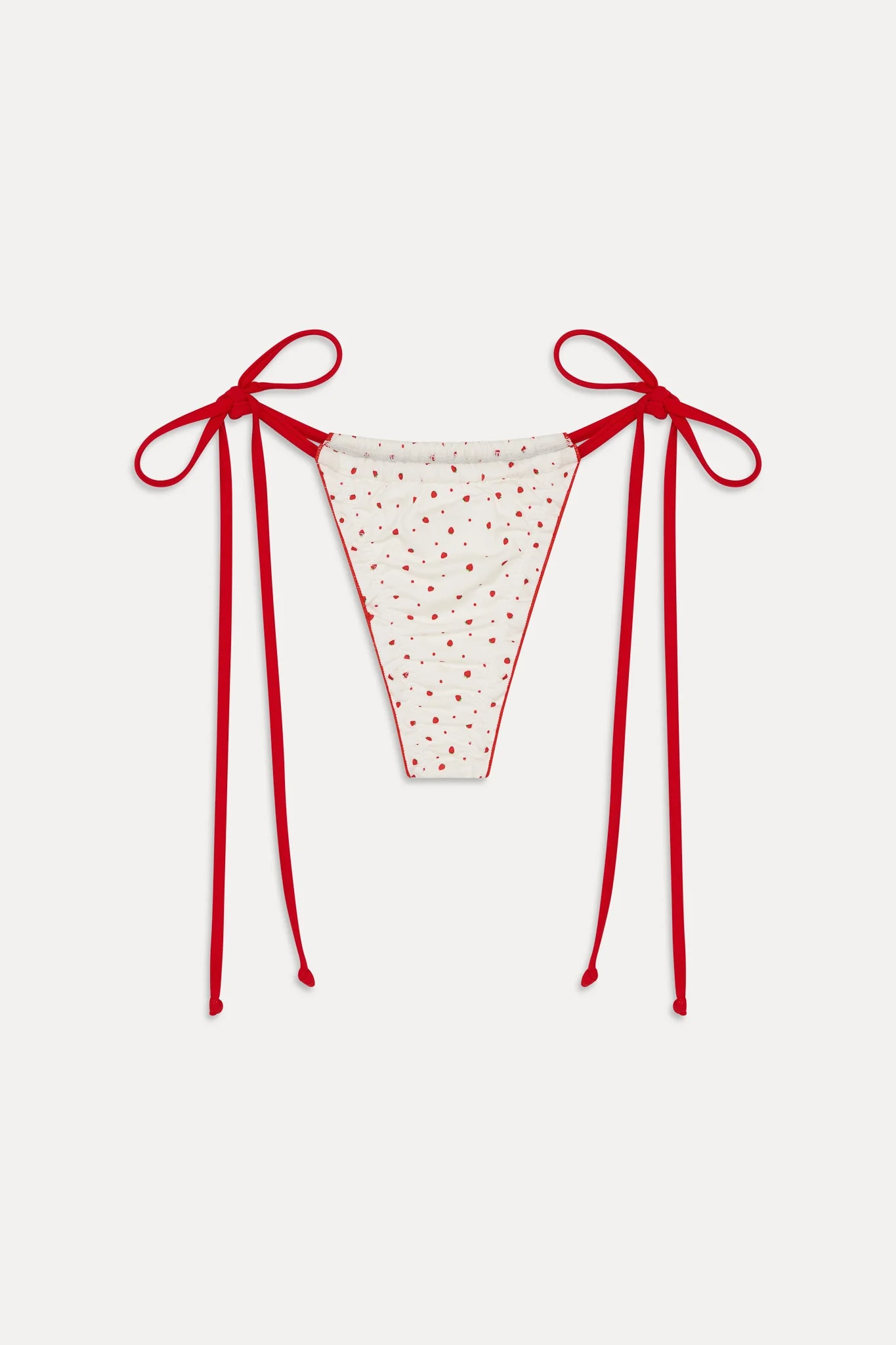 Tidal Micro String Bikini Bottom - Tiny Berry