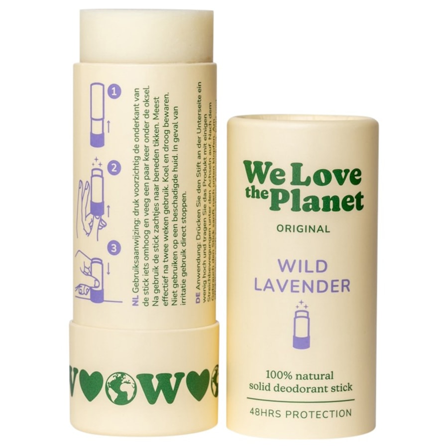 We Love The Planet Dezodoranty Naturalny dezodorant w sztyfcie - Dzika lawenda