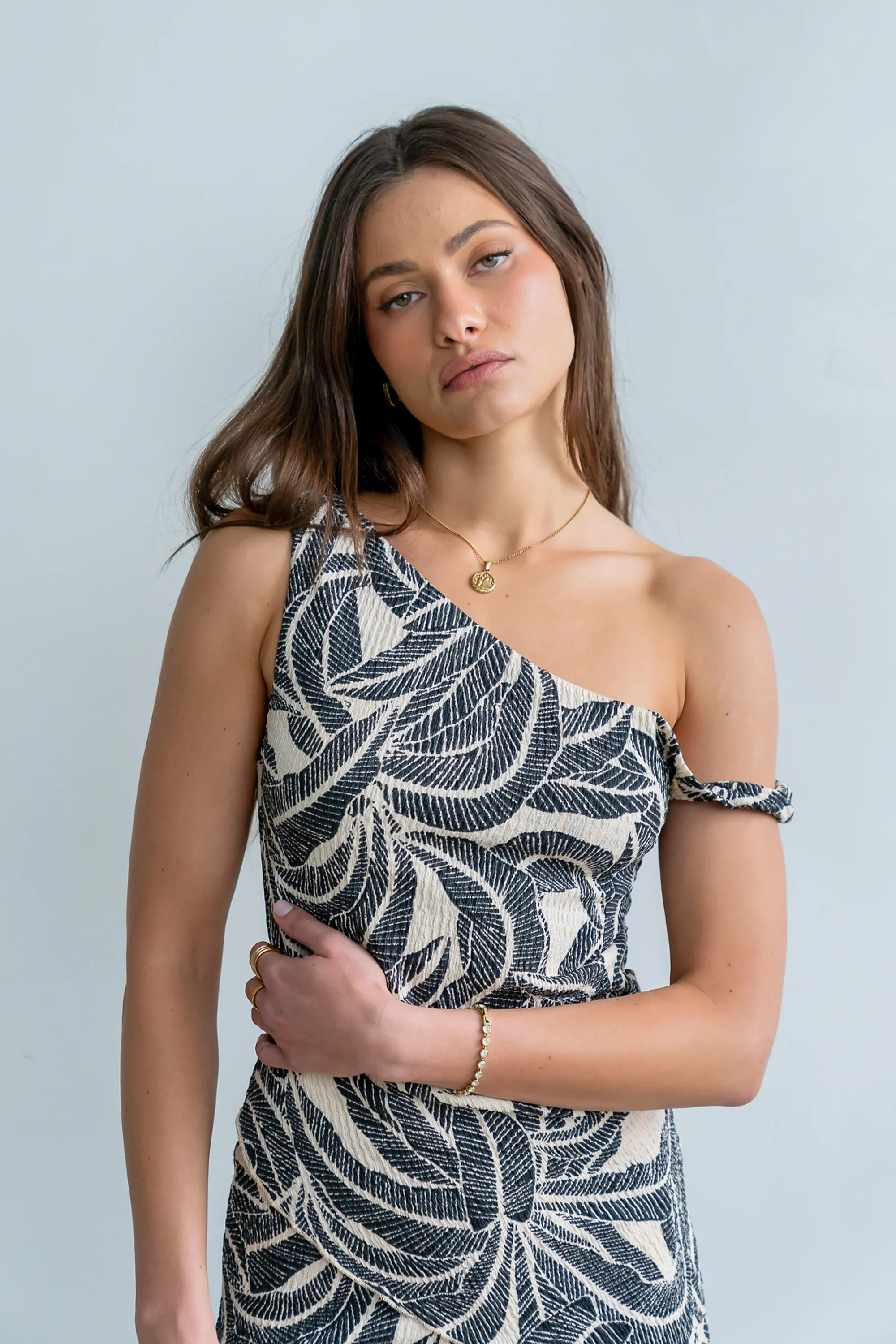 Minnie Abstract Top