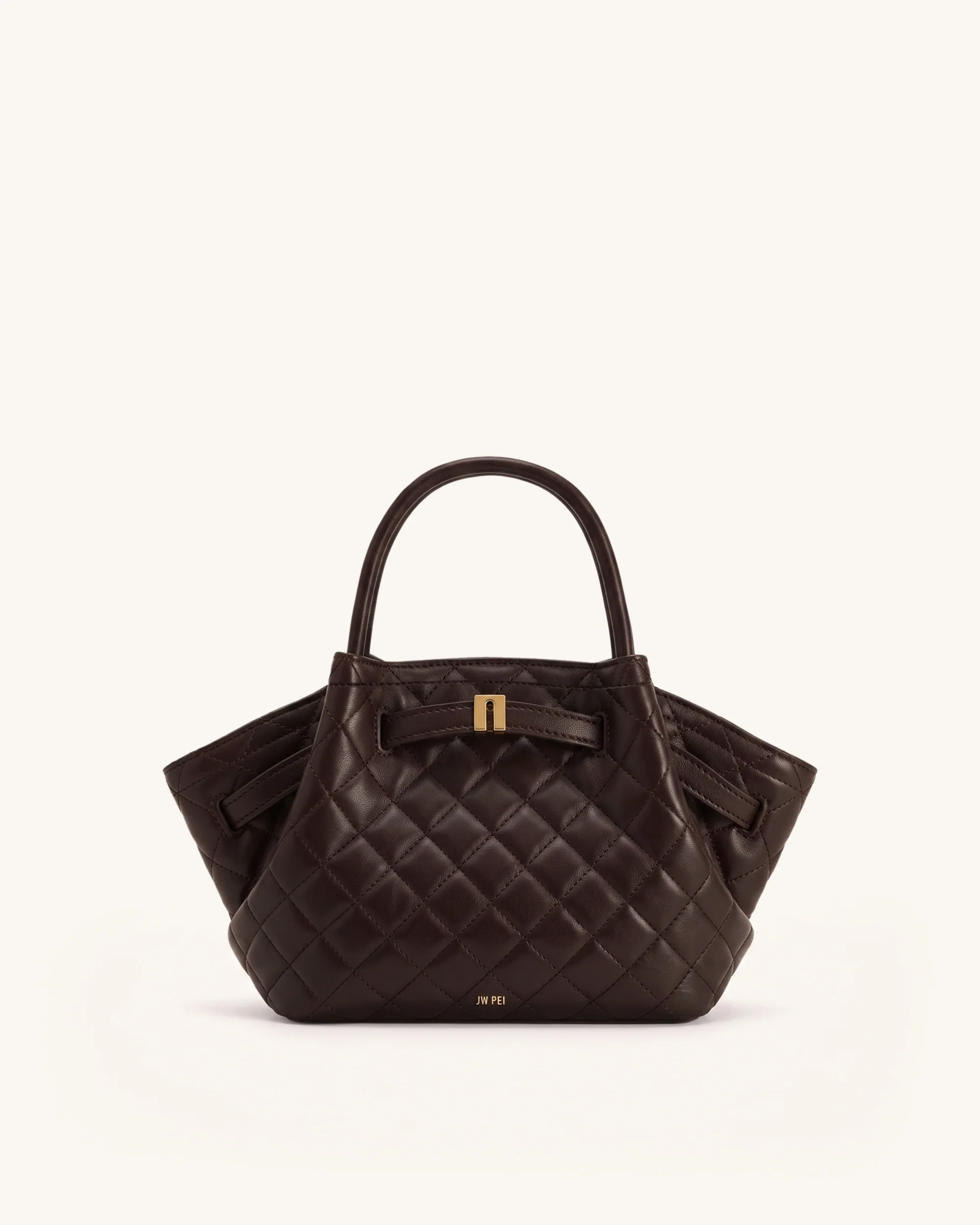 Hana Mini Tote Bag - Dark Chocolate Brown