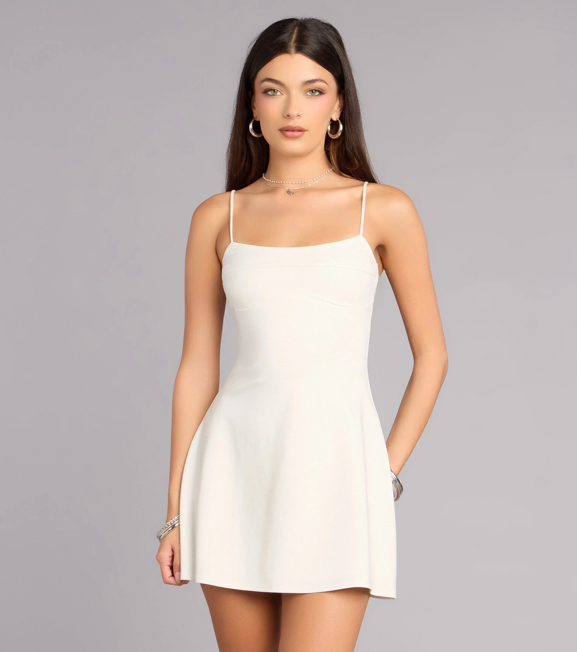 Sweet Agenda A-Line Mini Dress