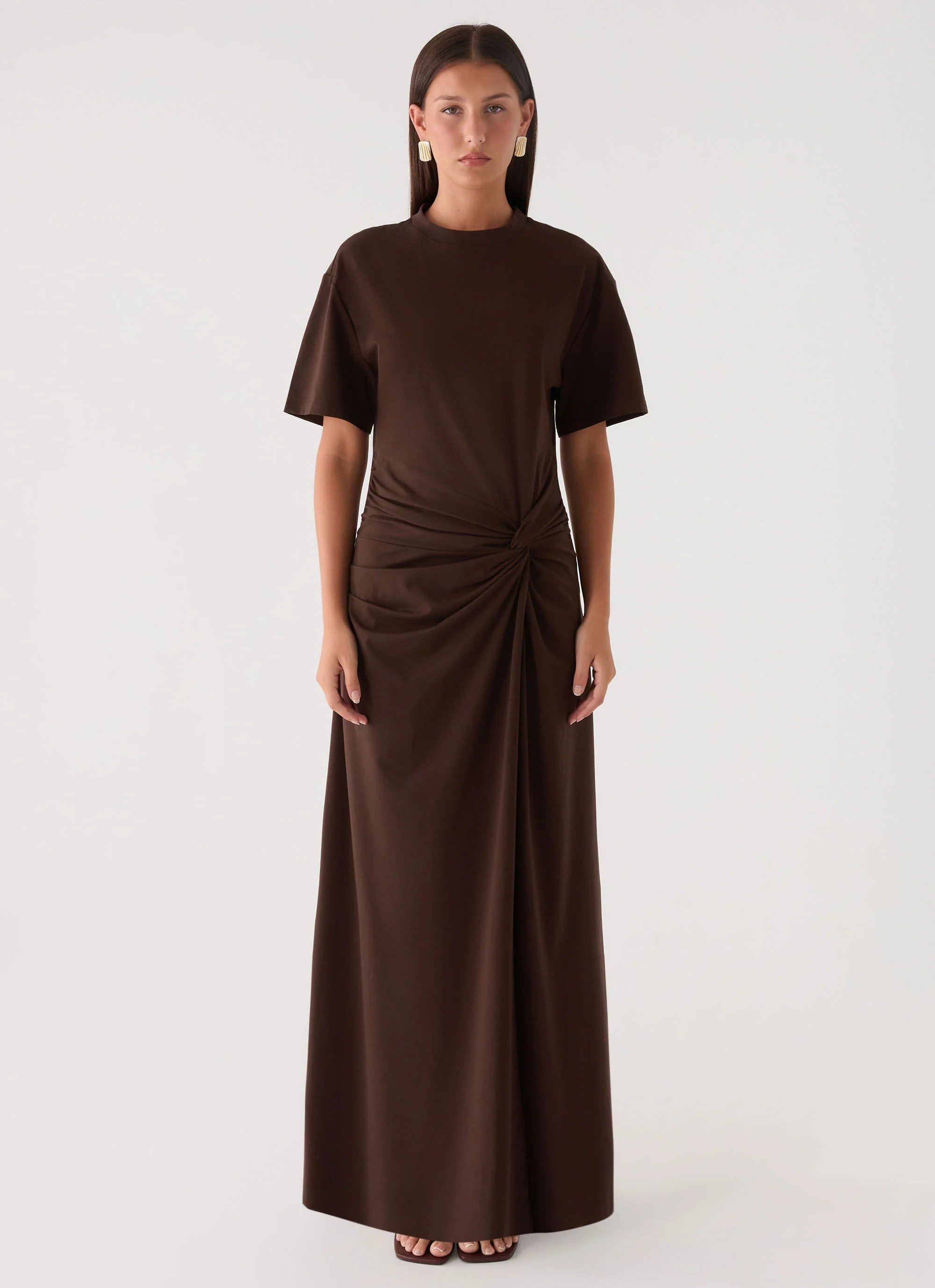 Celyse Maxi Dress - Chocolate