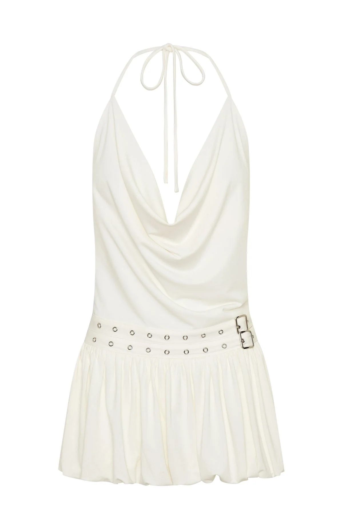 Calling Me Mini Dress Cream