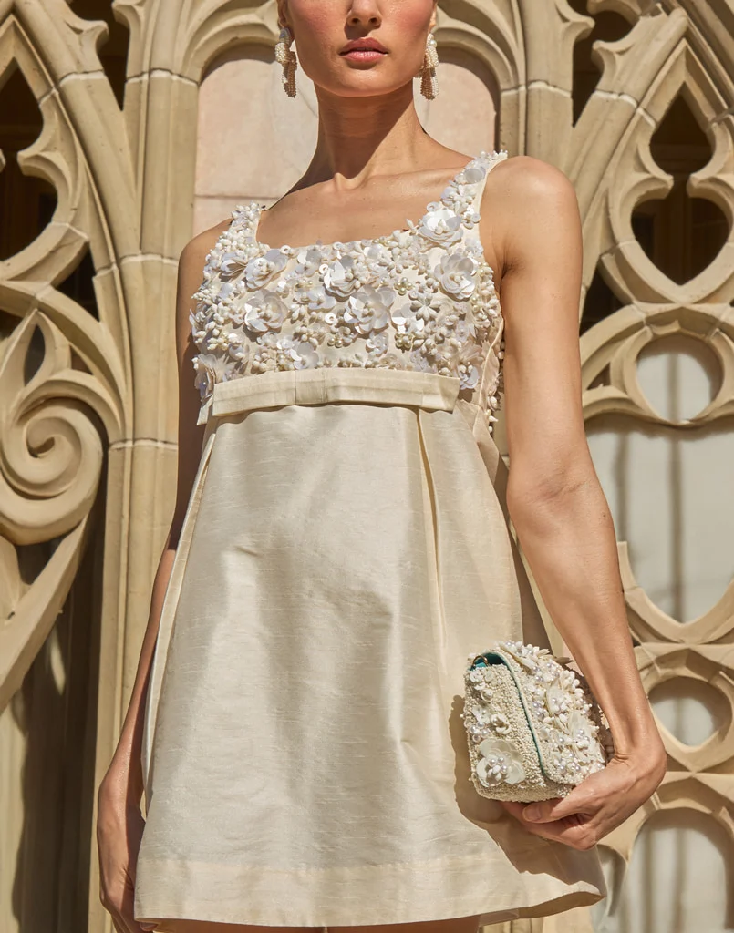 Emma Beaded Mini Dress