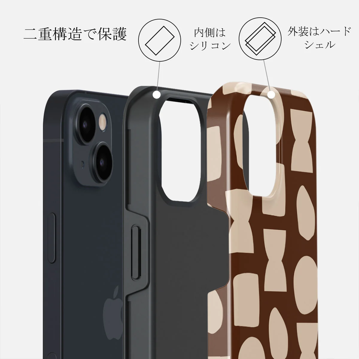 Terracotta - iPhone 13 Mini ケース