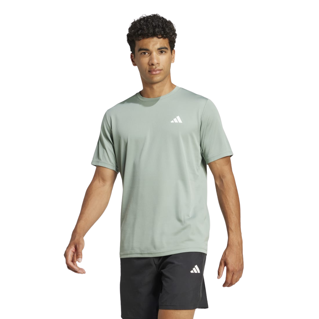 ADIDAS Essential Men's Round Neck Green JC5193