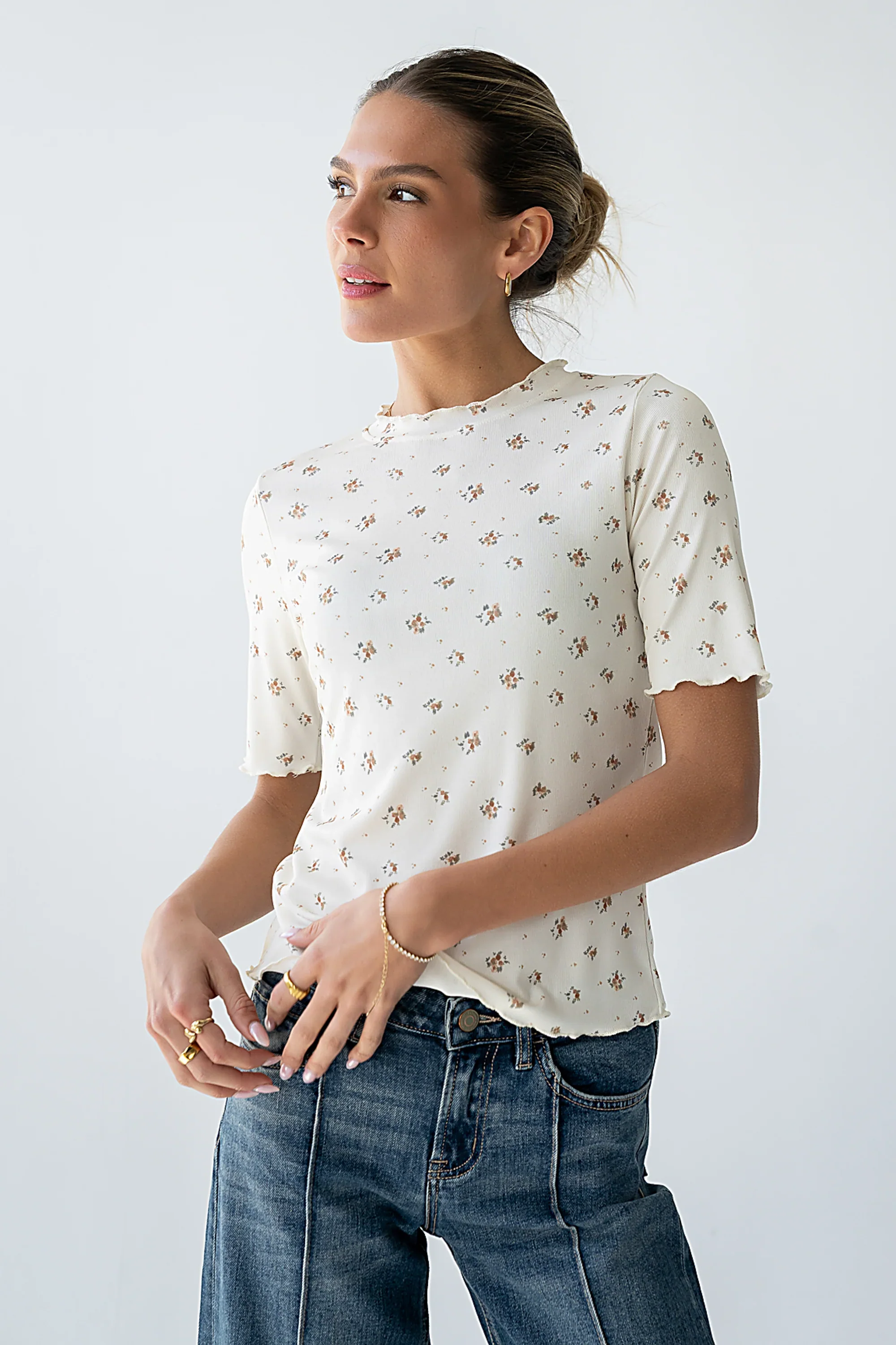 Ross Floral Top