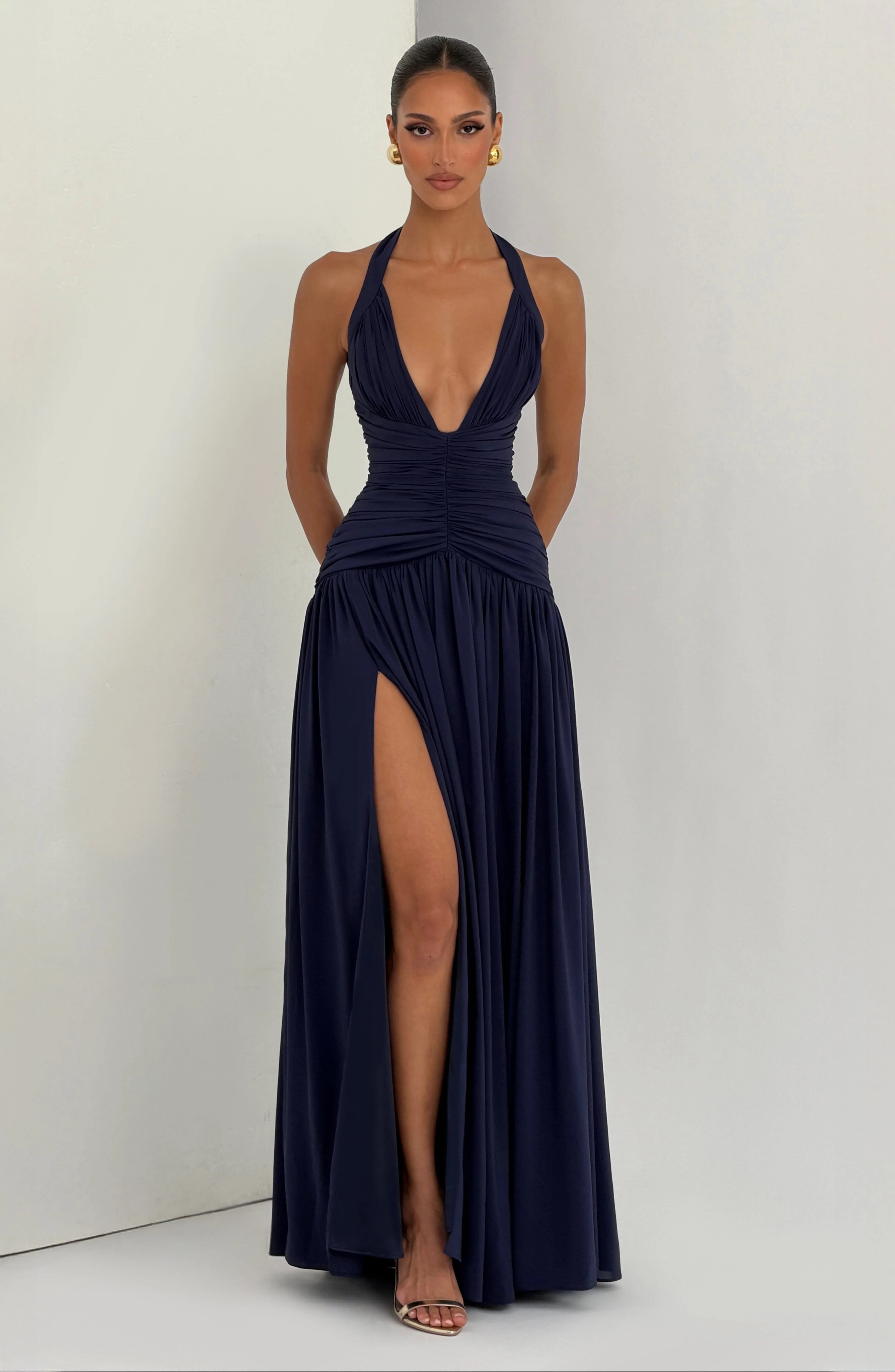 Amaris Maxi Dress - Navy
