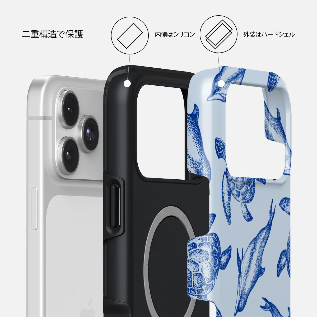 Aquatic Dance - iPhone 17 Pro Max ケース