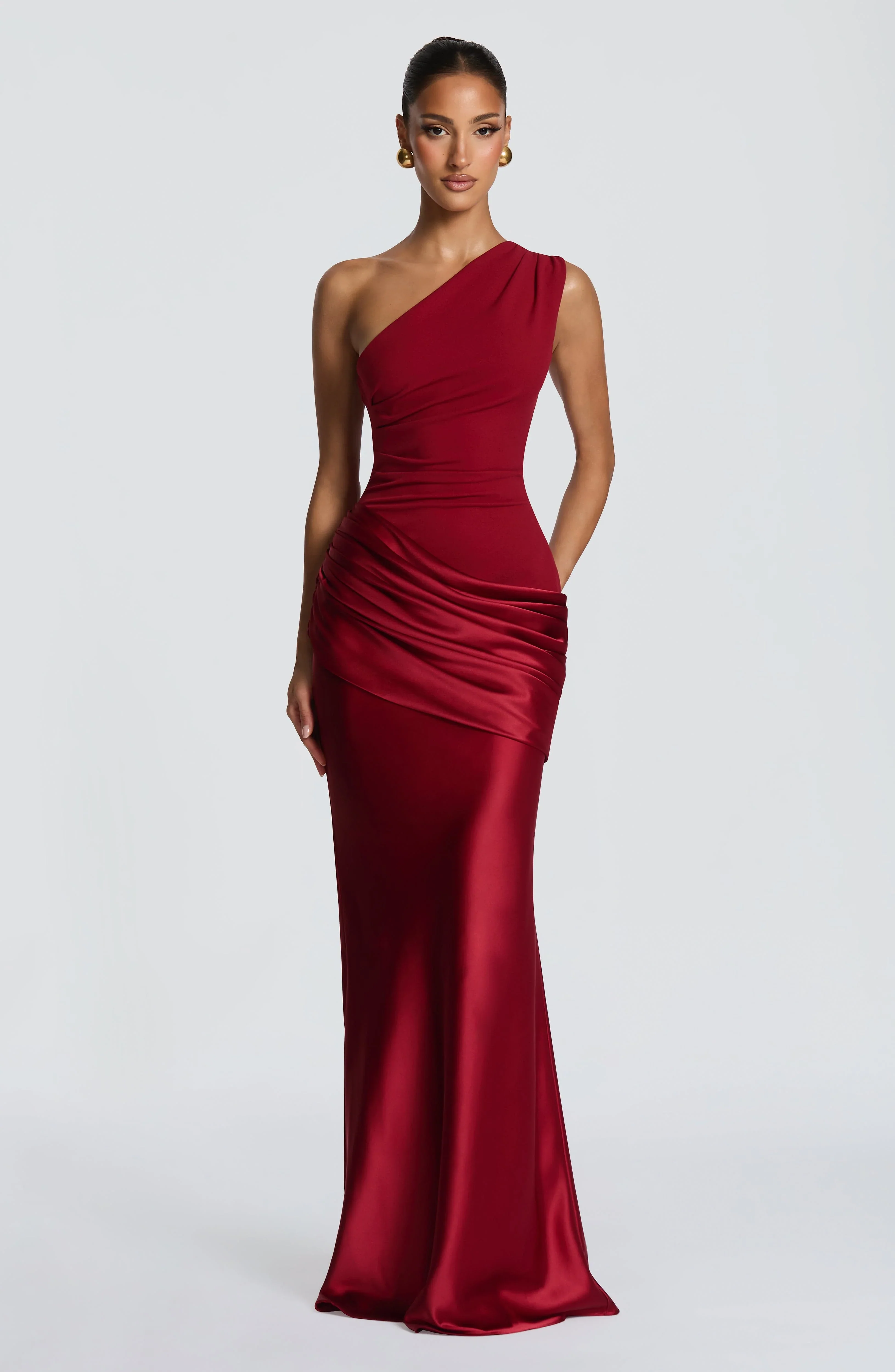 Sadona Maxi Dress - Deep Red