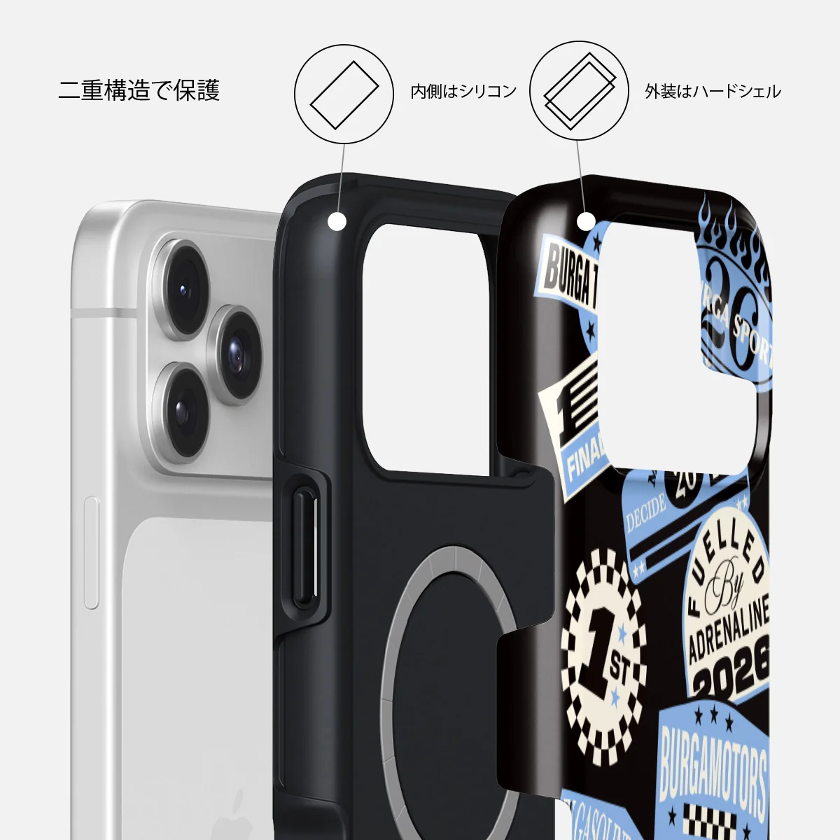 Finish Line - iPhone 17 Pro Max ケース