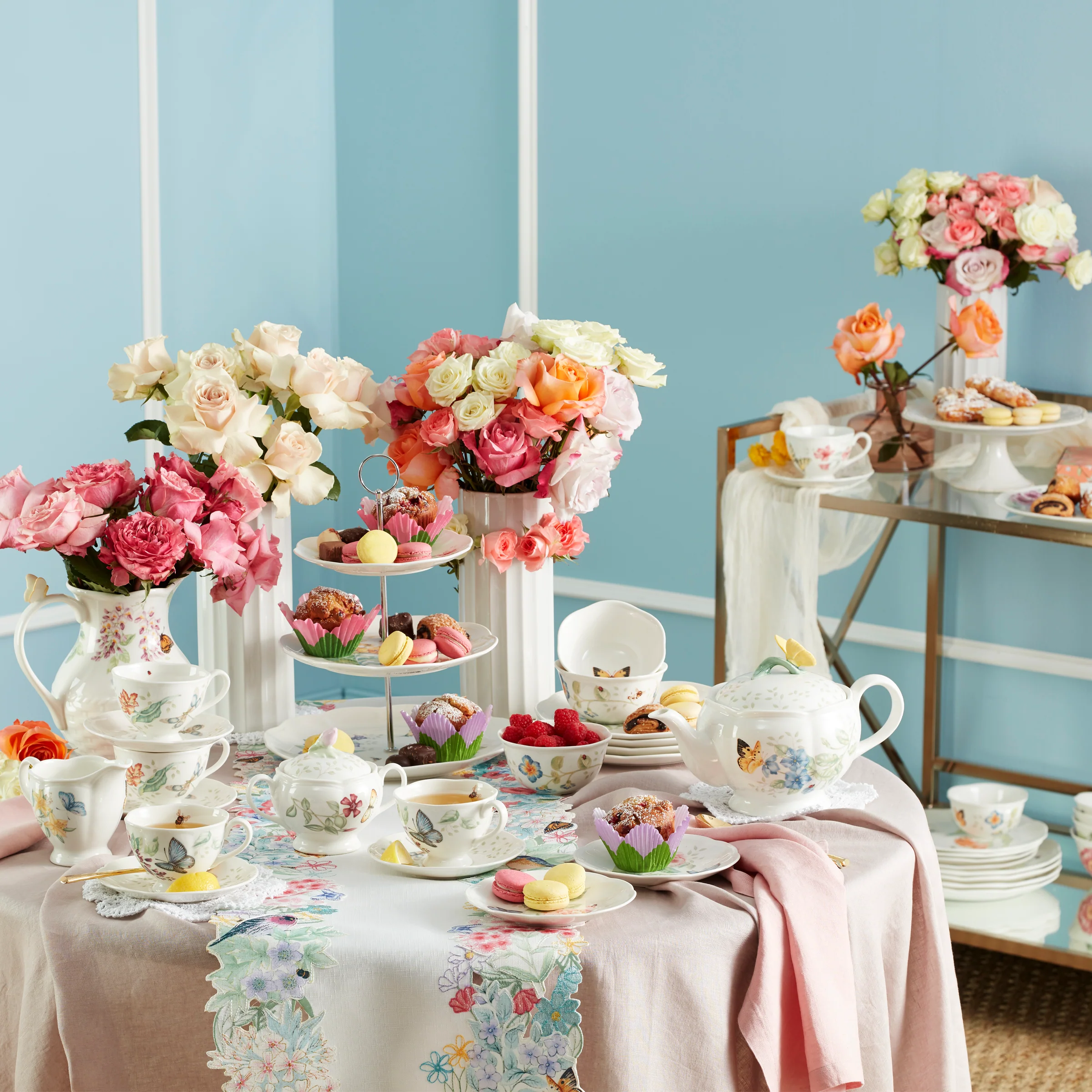 Butterfly Meadow 28-Piece Dinnerware Set