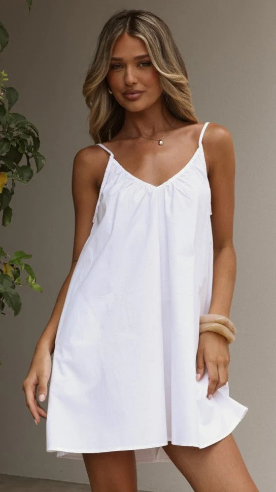 Rainie Mini Dress - White