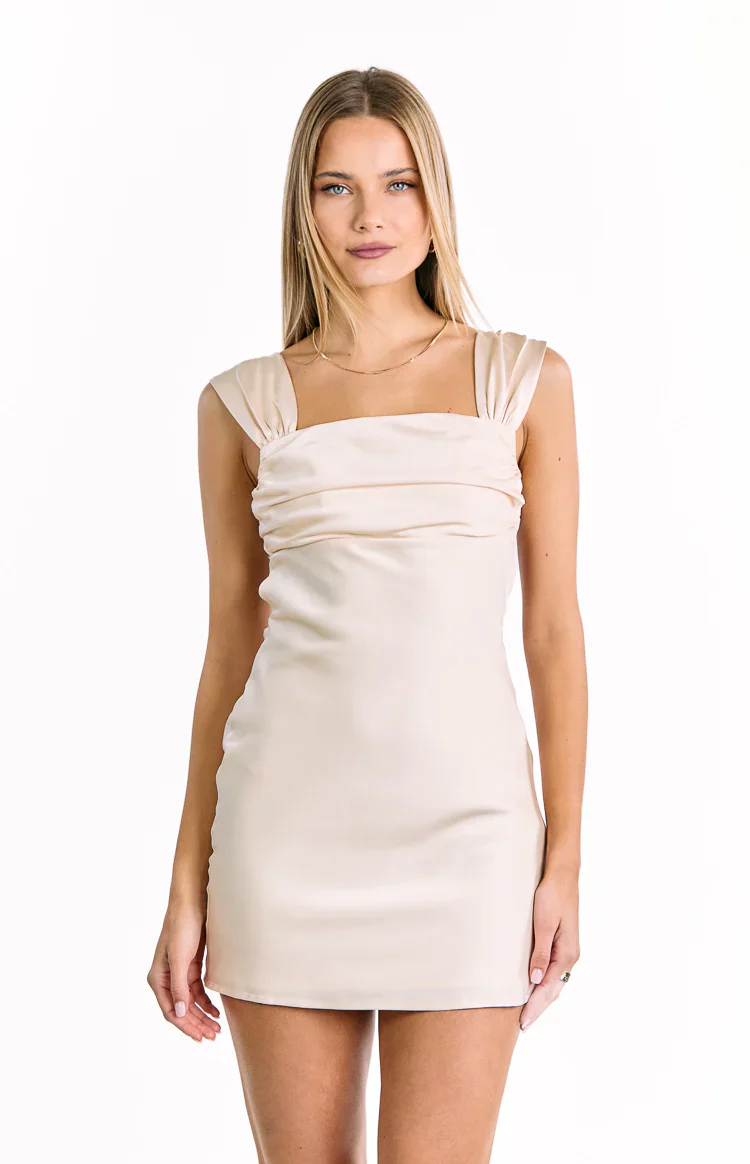 Macayle Cream Mini Dress