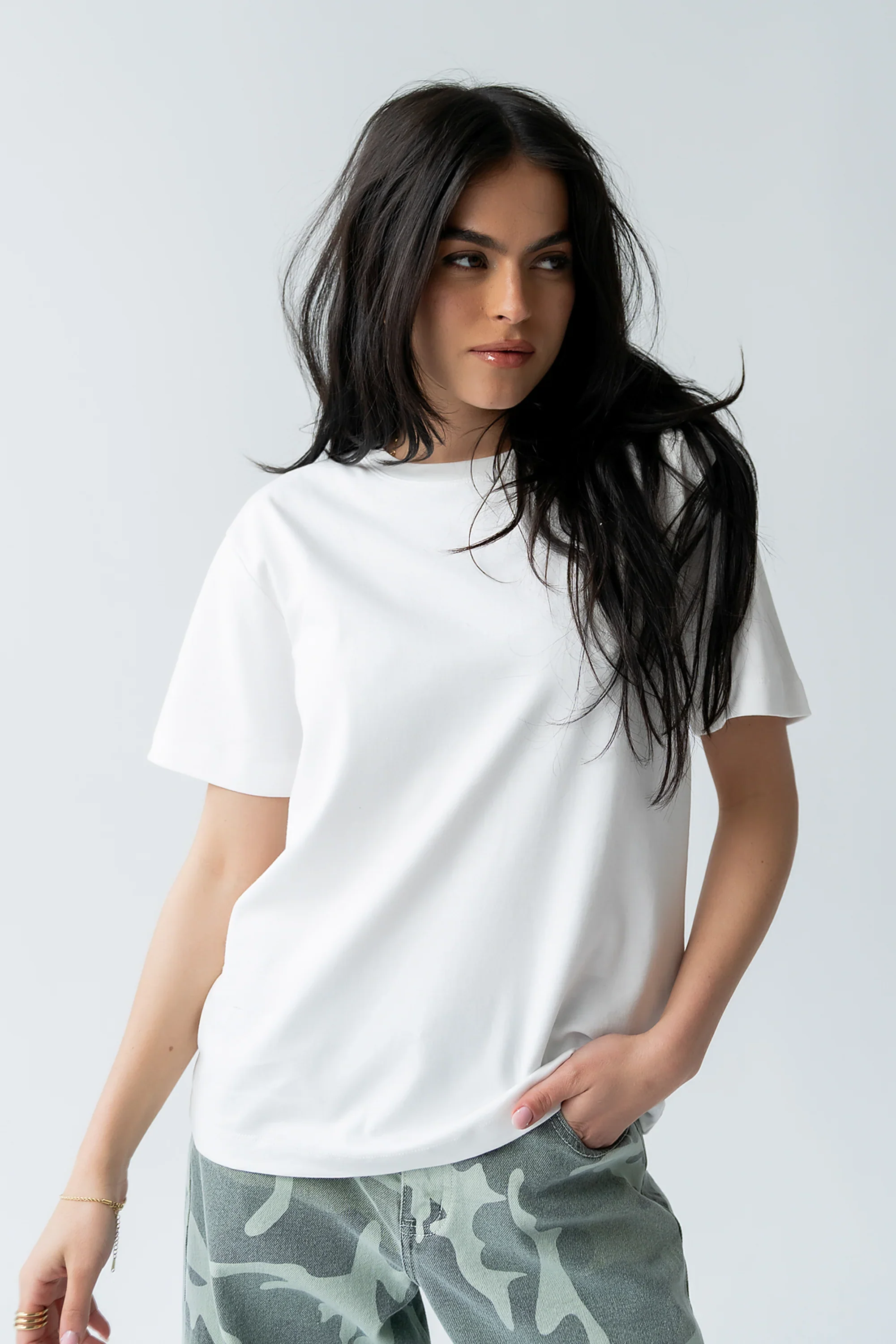 Chance Tee in White
