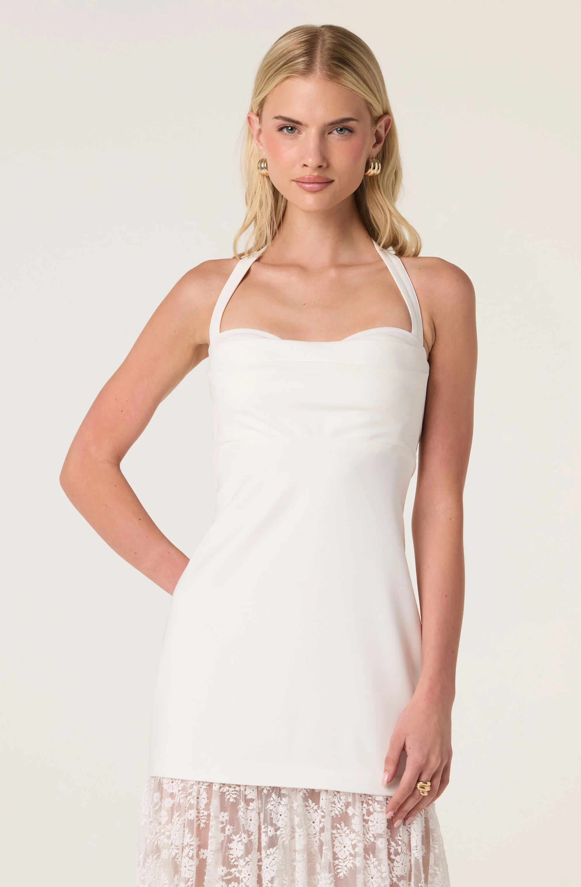 Mandy Halter Mixed Media Dress