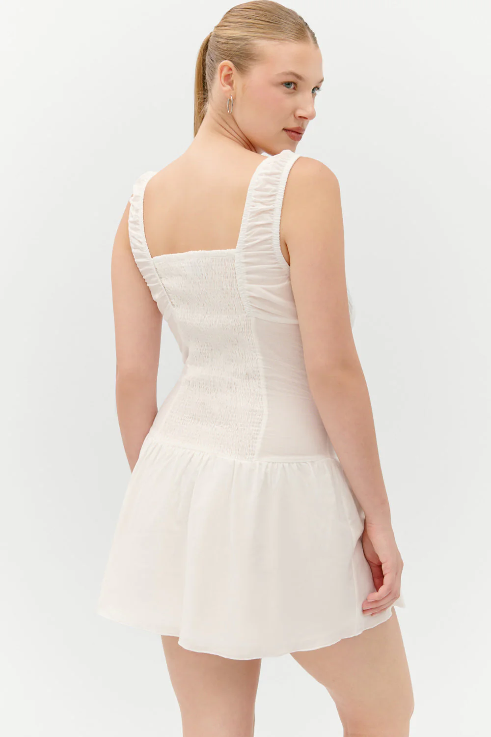Christa Ruffle Mini Dress - Sunrose