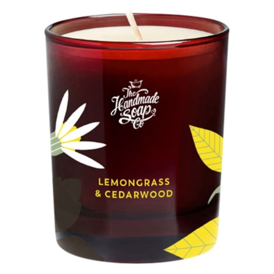 The Handmade Soap Lemongrass & Cedarwood Świeca zapachowa sojowa