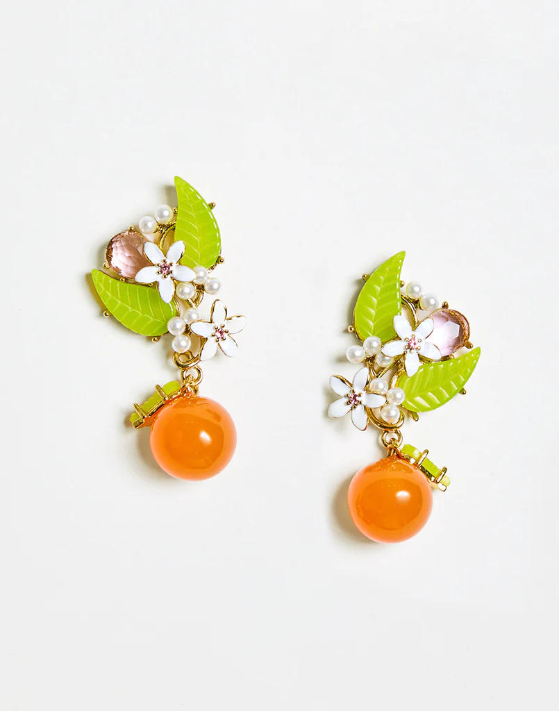 Clementine Drop Earrings
