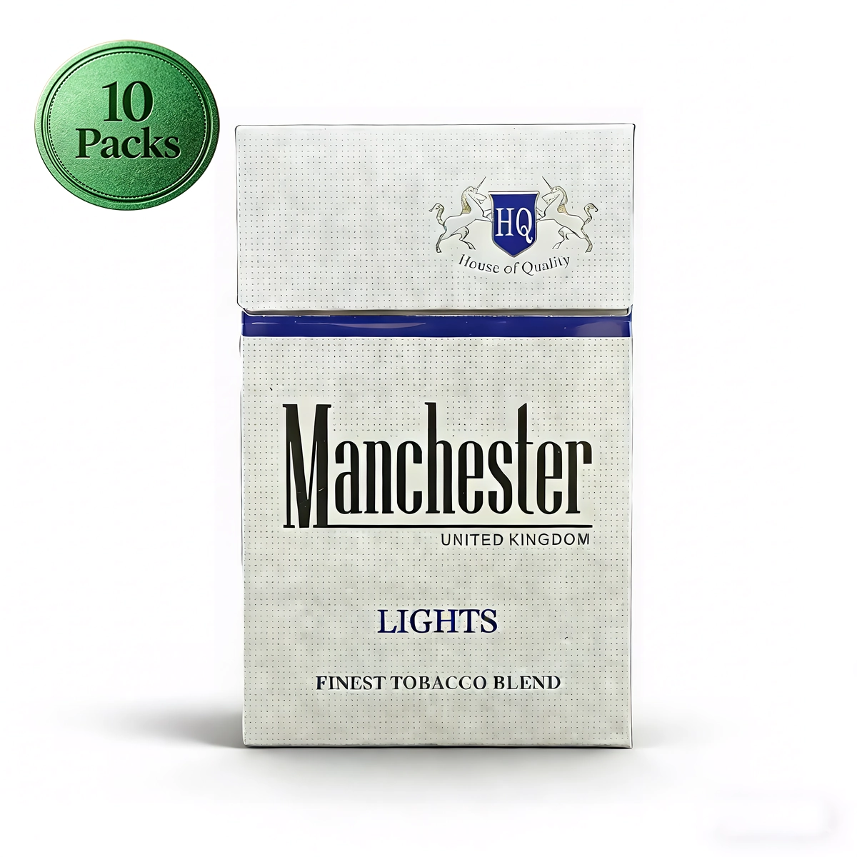 Manchester Cigarettes light - 1 Carton (10 Packs) | Buy 5 Get 1 FREE