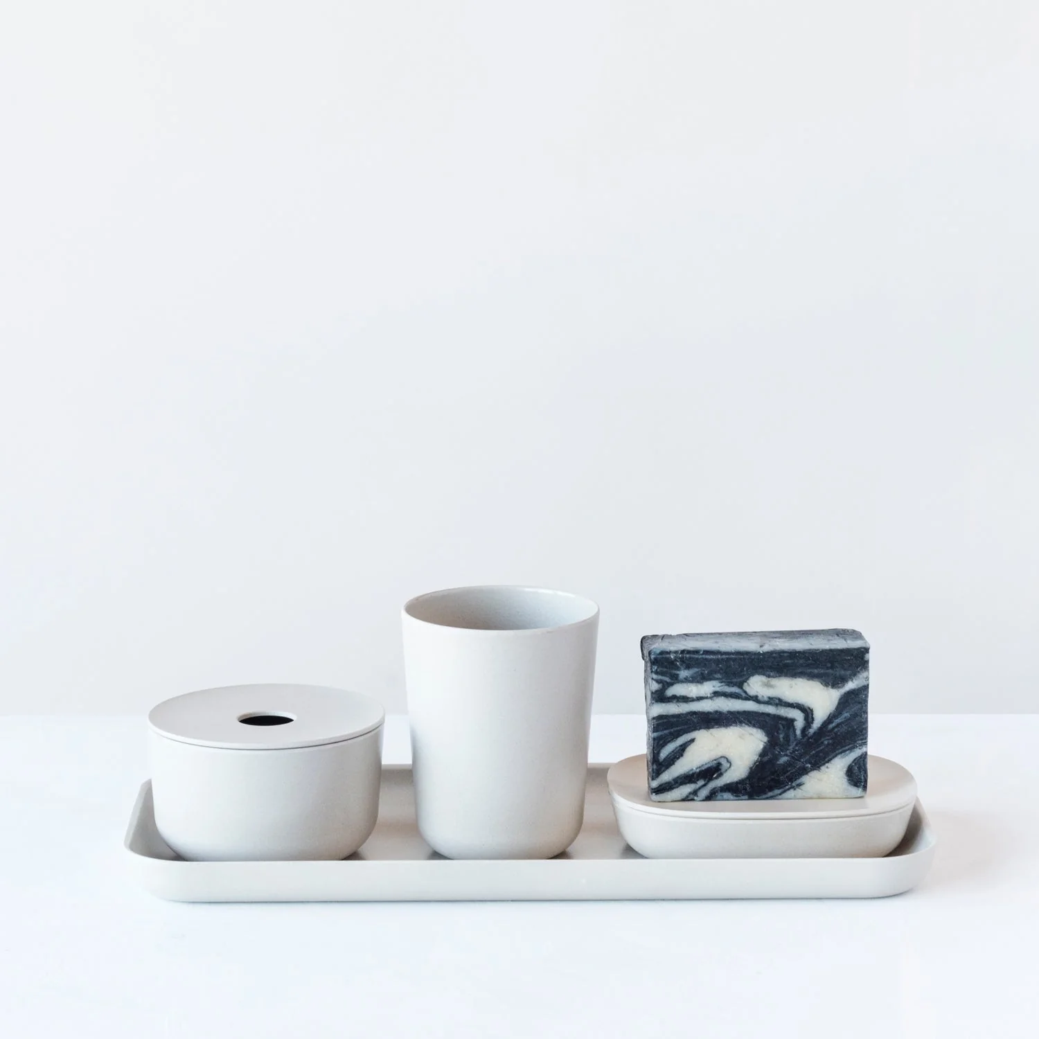 Vogeelle Toothbrush Holder / Bathroom Cup - Stone