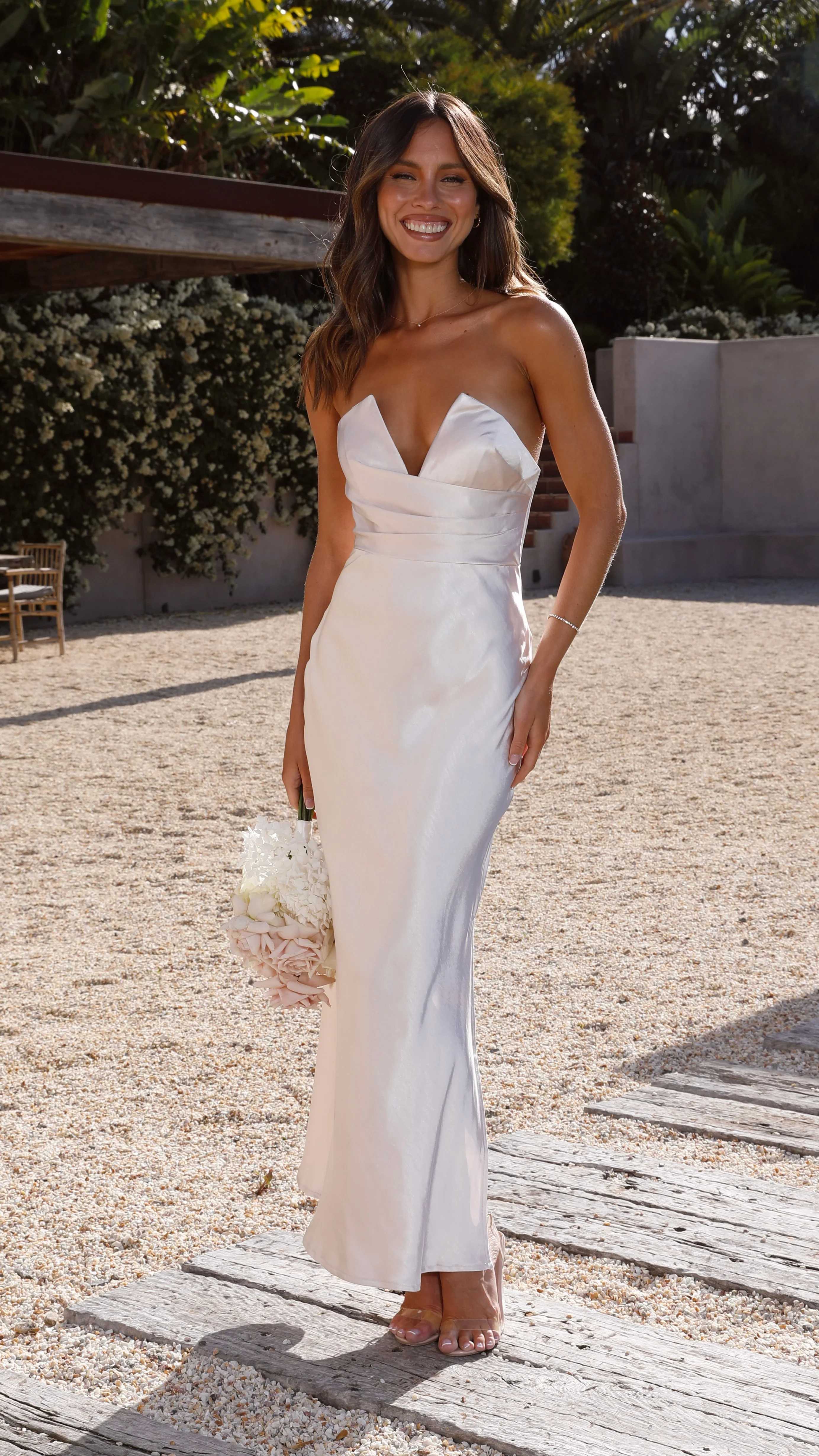 Valerie Maxi Dress - Champagne