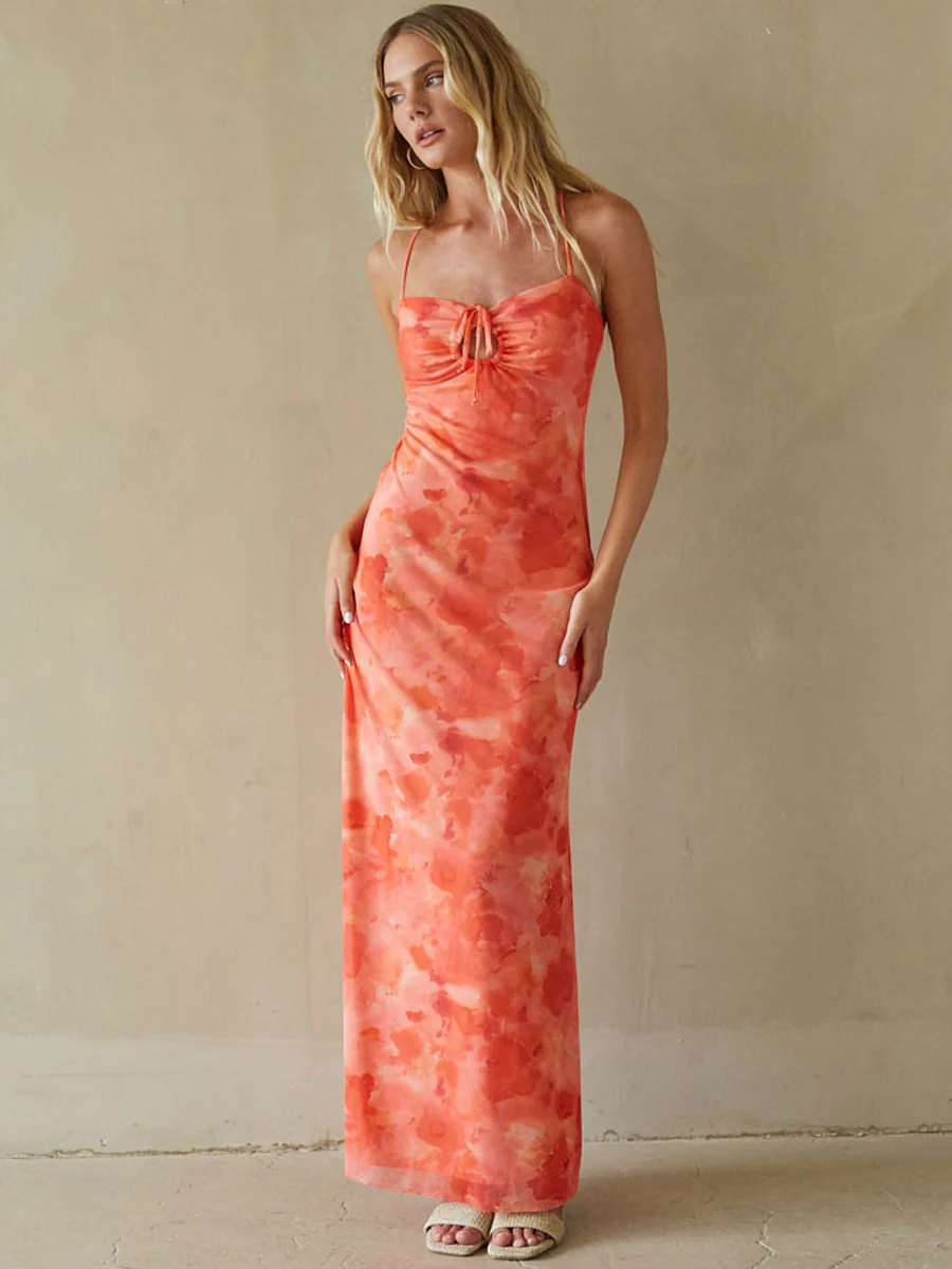 Chelley Keyhole Maxi Dress - luluinthesky