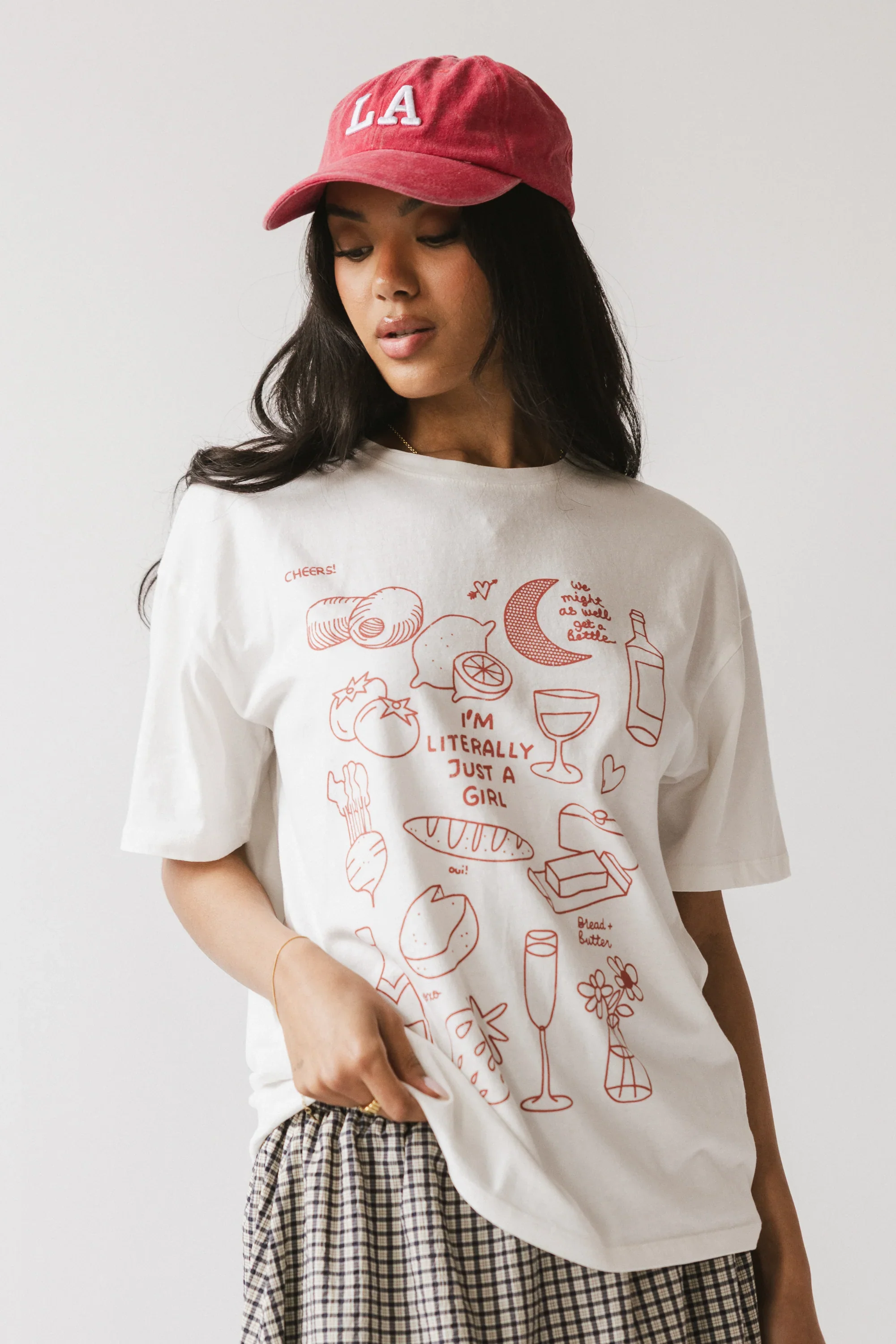 Just A Girl Graphic Tee