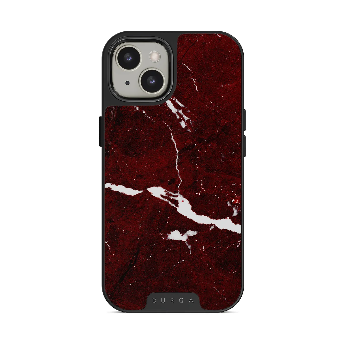Iconic Red Ruby - Marble iPhone 13 ケース