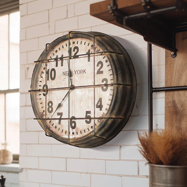 Vintage Inspired Subway Clock