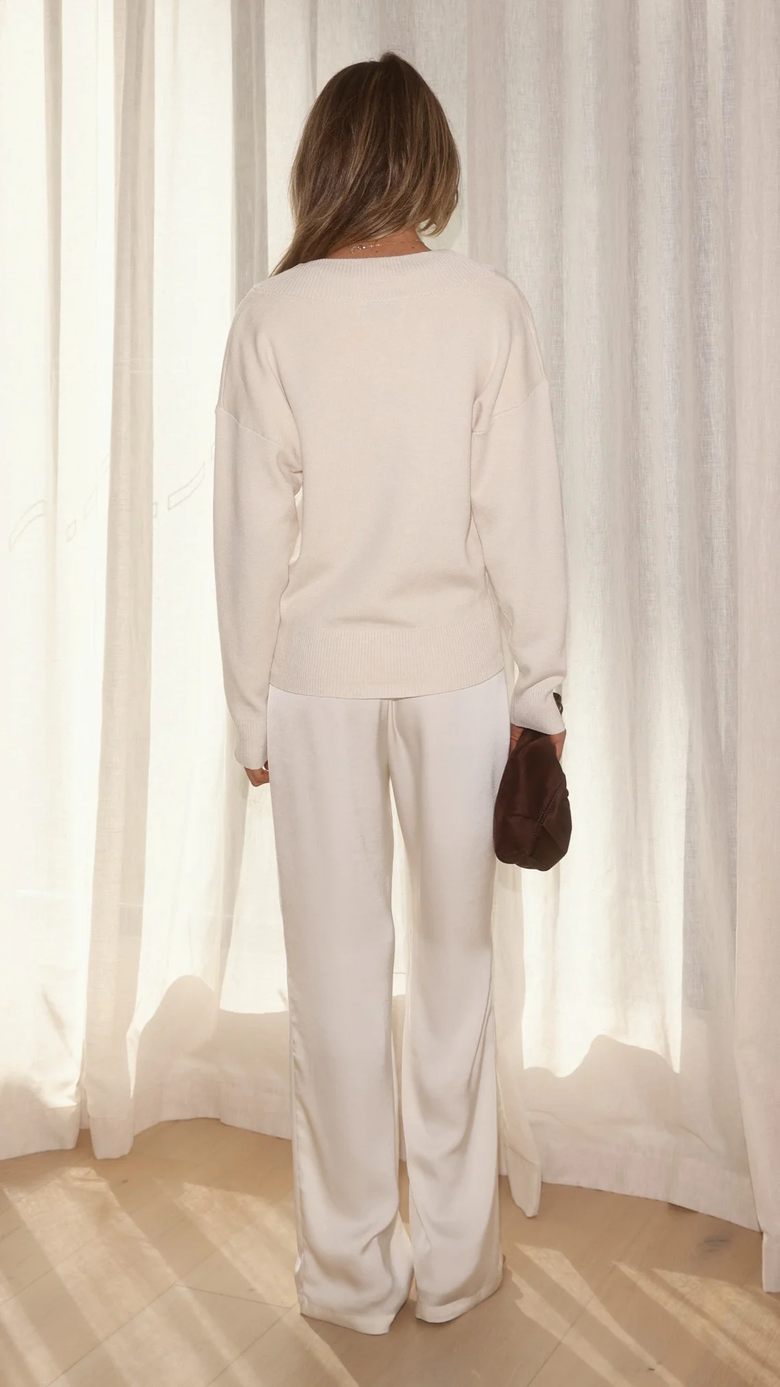 Sophie Knit Sweater - Cream