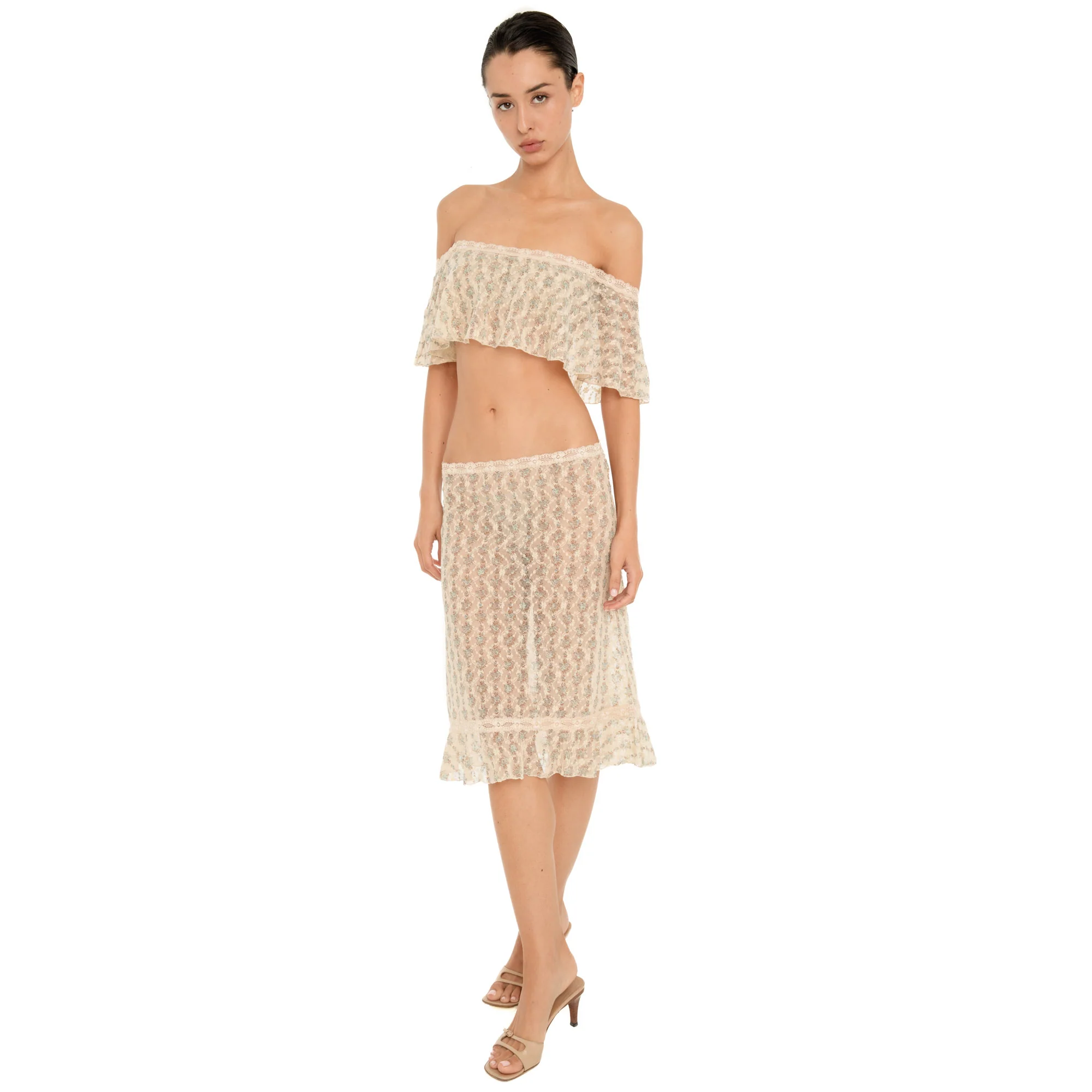 Liulu Floral Skirt