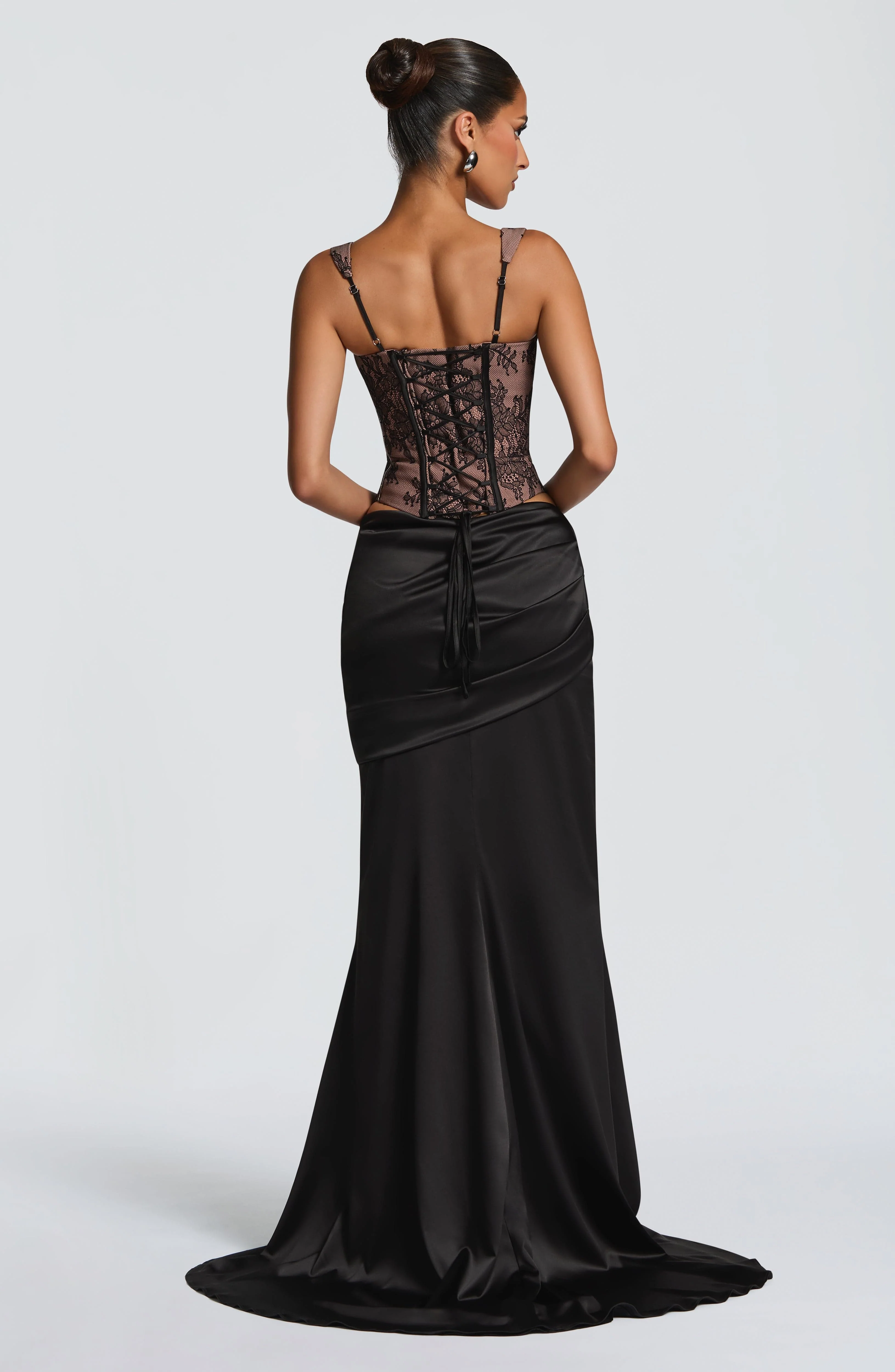 Claudette Maxi Skirt - Black