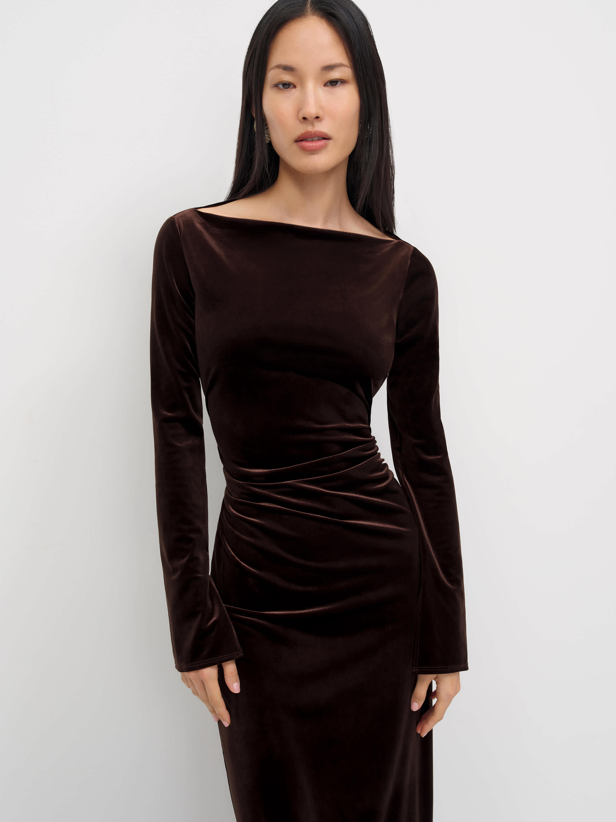 Donya Velvet Dress